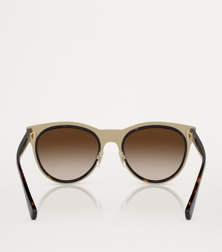 Metal 0VE2198 Sunglasses BROWN Image 4