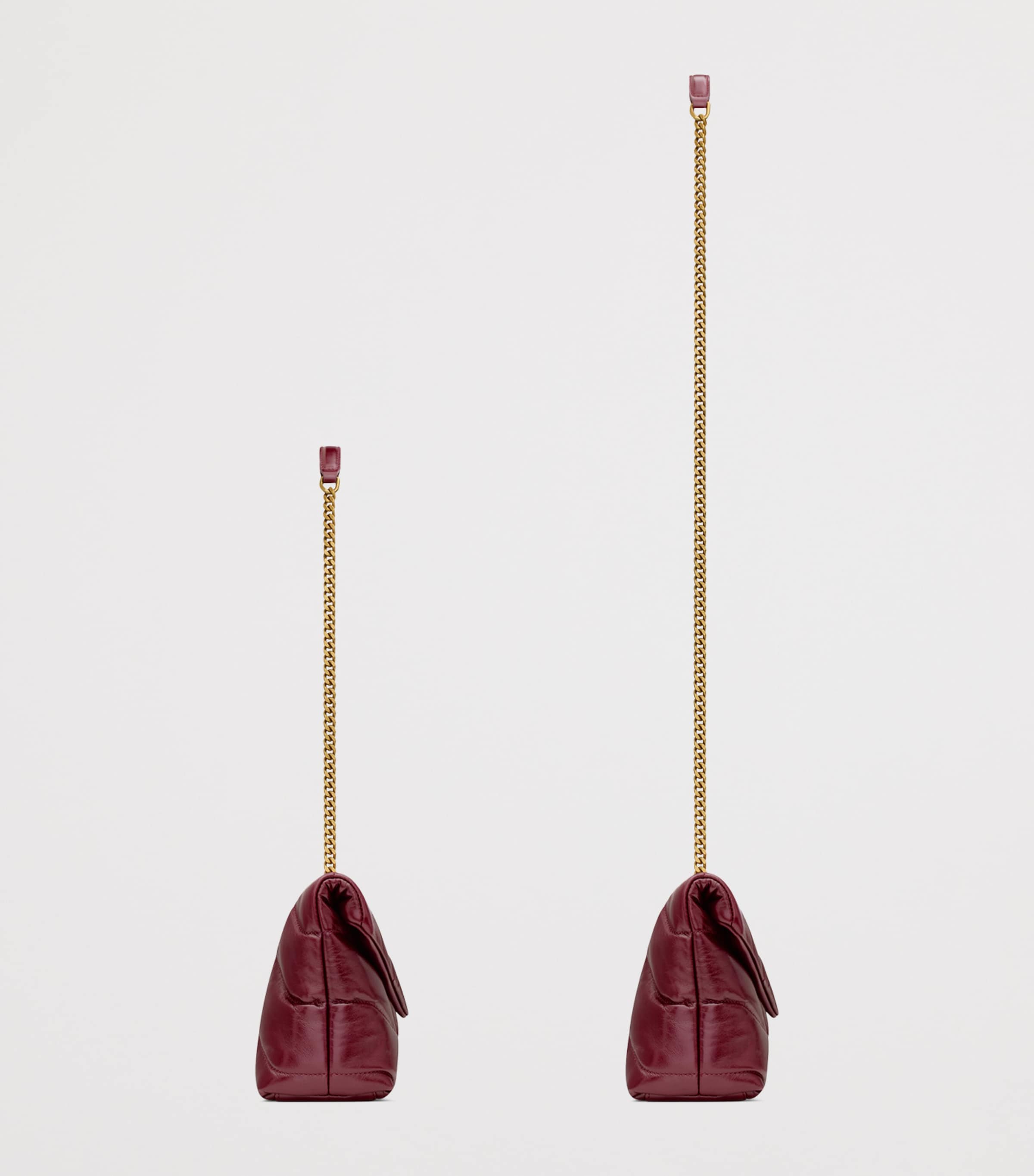 Toy Leather Puffer Shoulder Bag 6593 Image 3