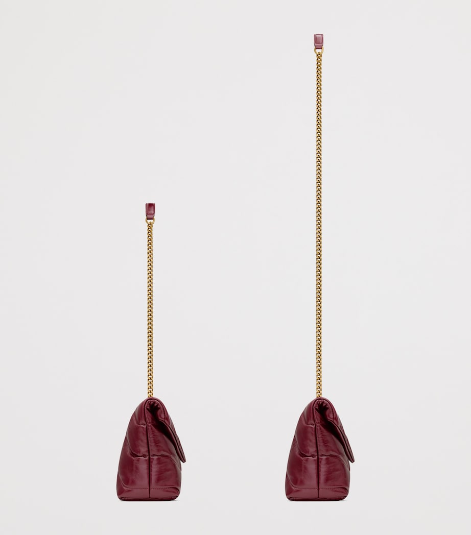 Toy Leather Puffer Shoulder Bag 6593 Image 3