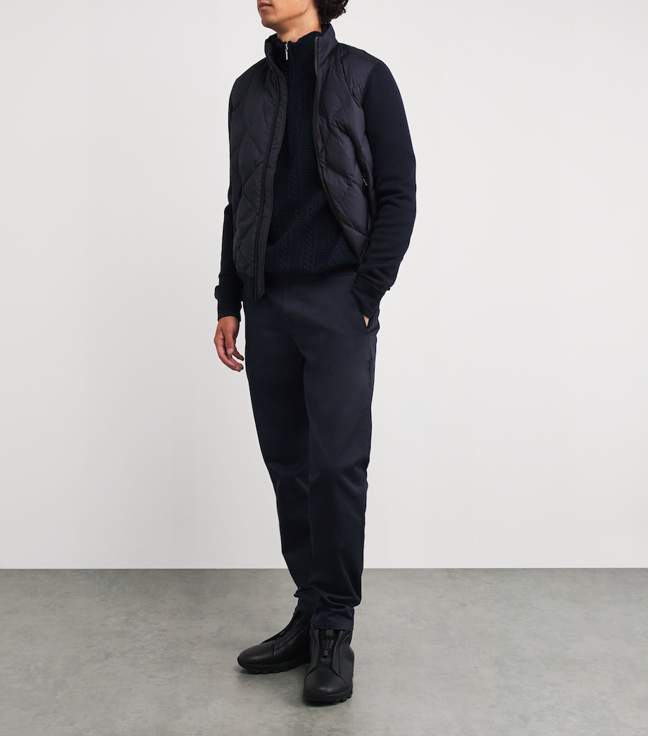 Stretch-Cotton Riley Chinos 464 NAVY Image 2