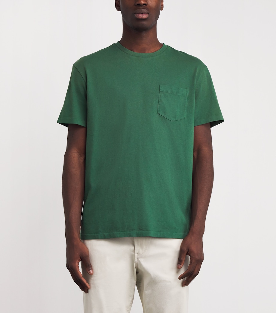 Cotton Pocket T-Shirt GRASS Image 3