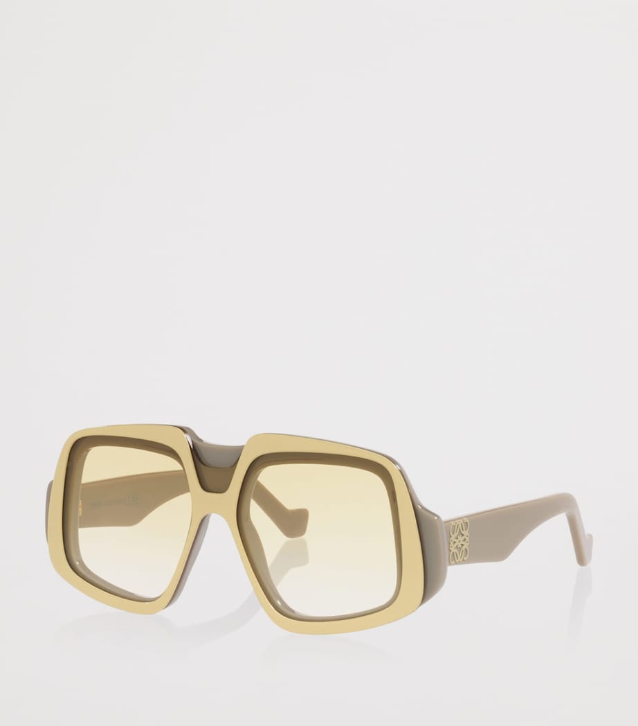 LOEWE Anagram Oversized Square Sunglasses Brown Image 2