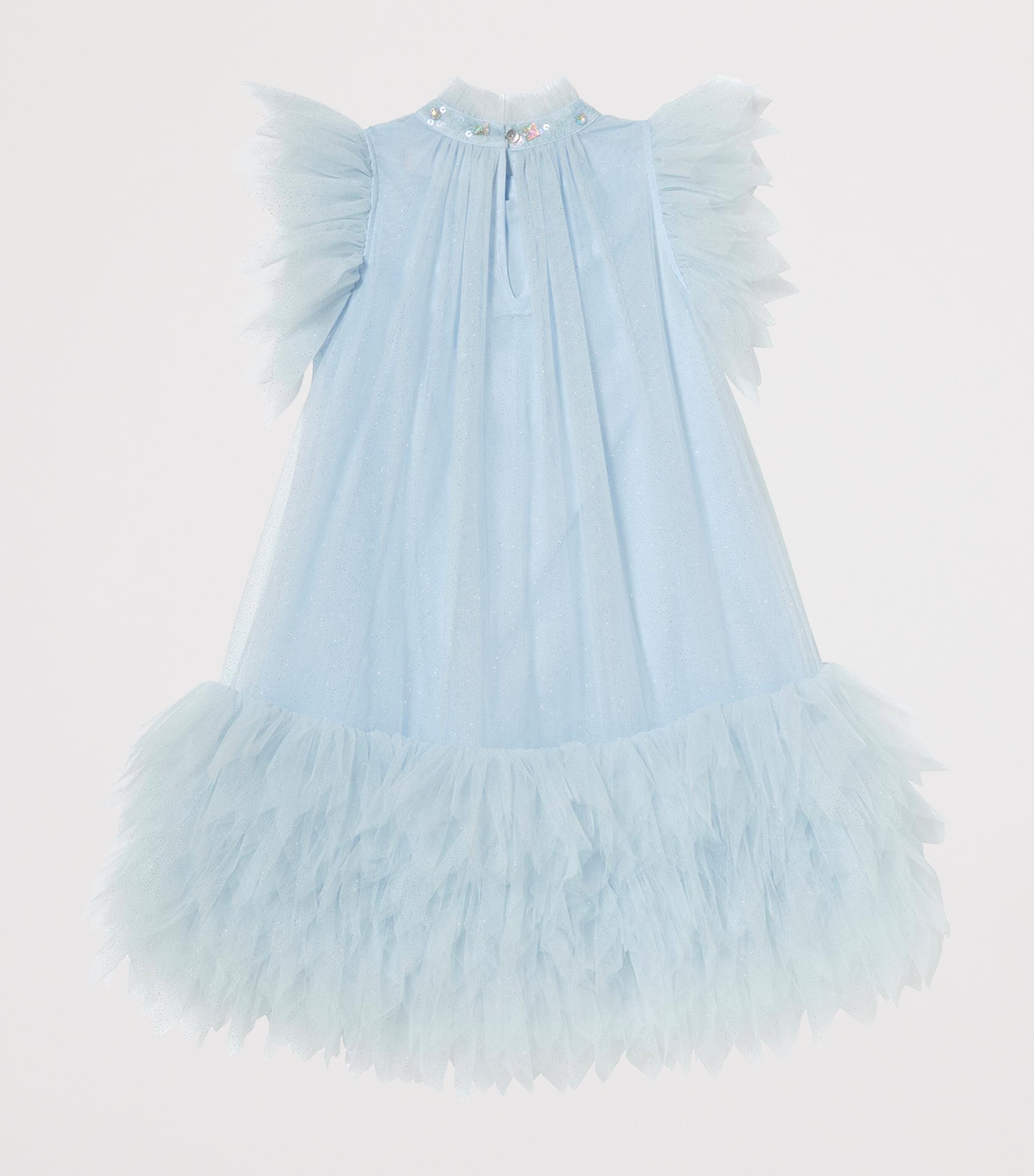 Tutu Du Monde Tulle Dahlia Dress (2-11 Years) Illusion Blue Image 3
