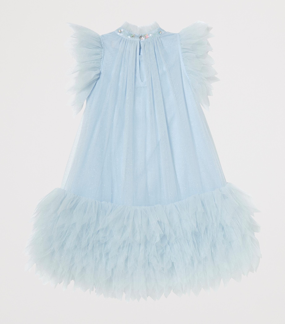 Tutu Du Monde Tulle Dahlia Dress (2-11 Years) Illusion Blue Image 3