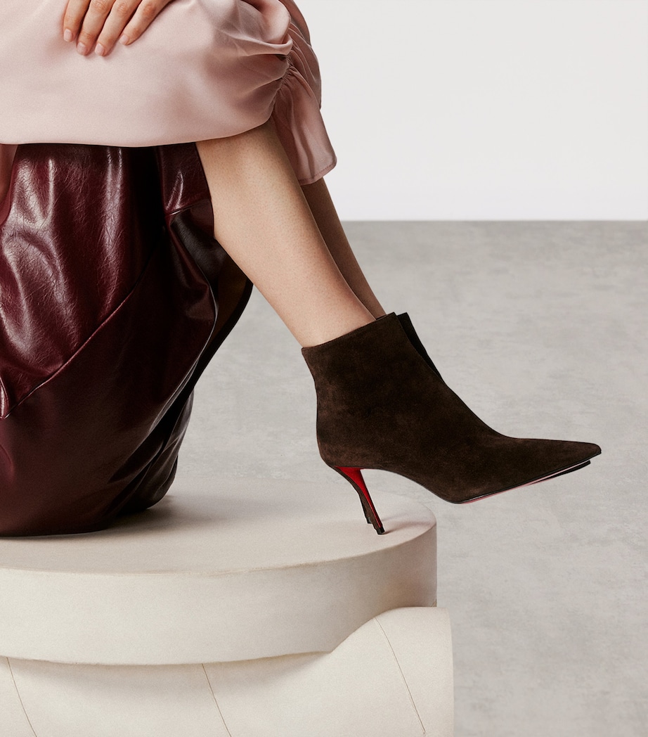 Miss Z Suede Ankle Boots 80 7164 Image 2