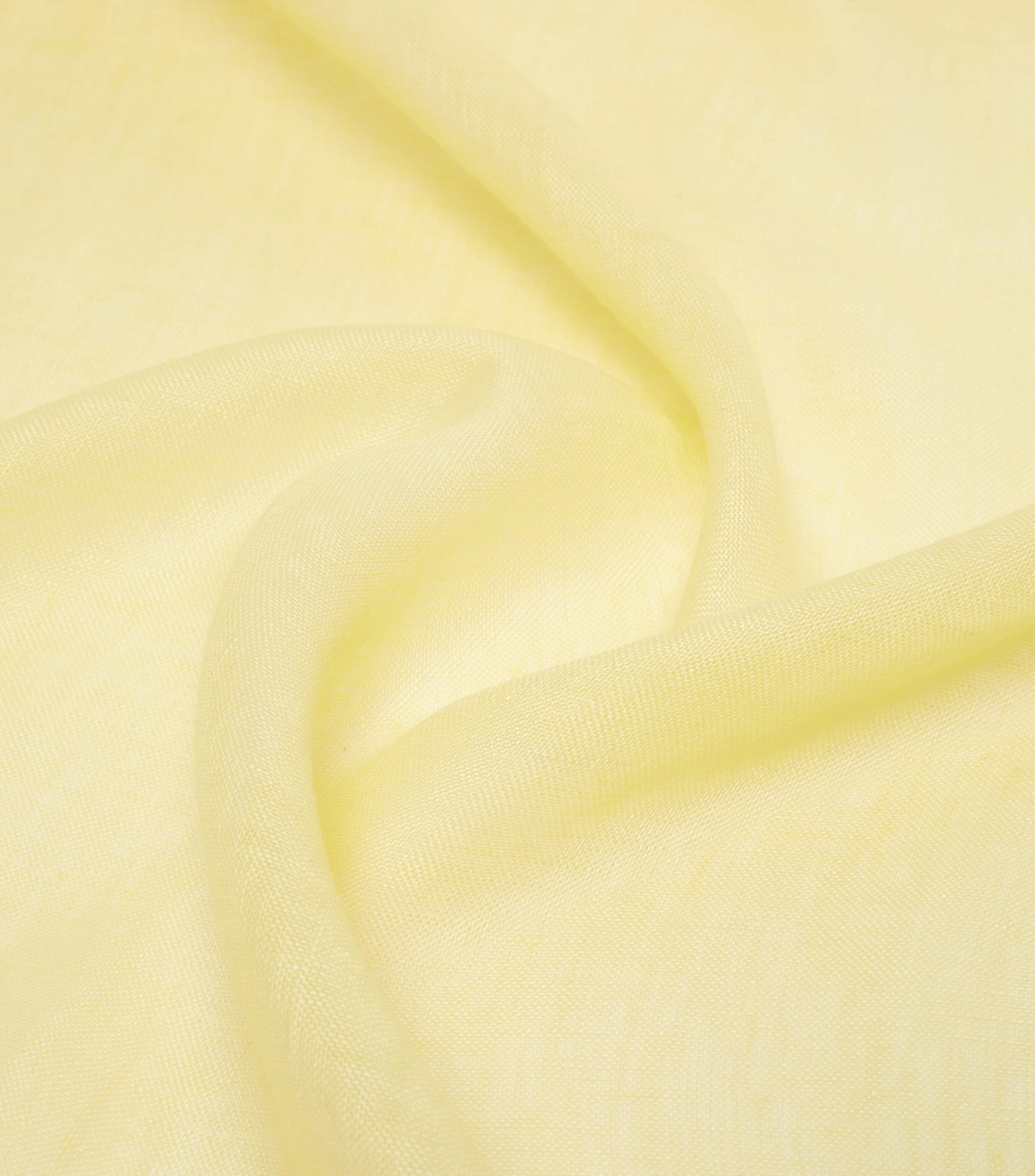 Weekend Max Mara Linen Fringe-Trim Scarf Yellow Image 3