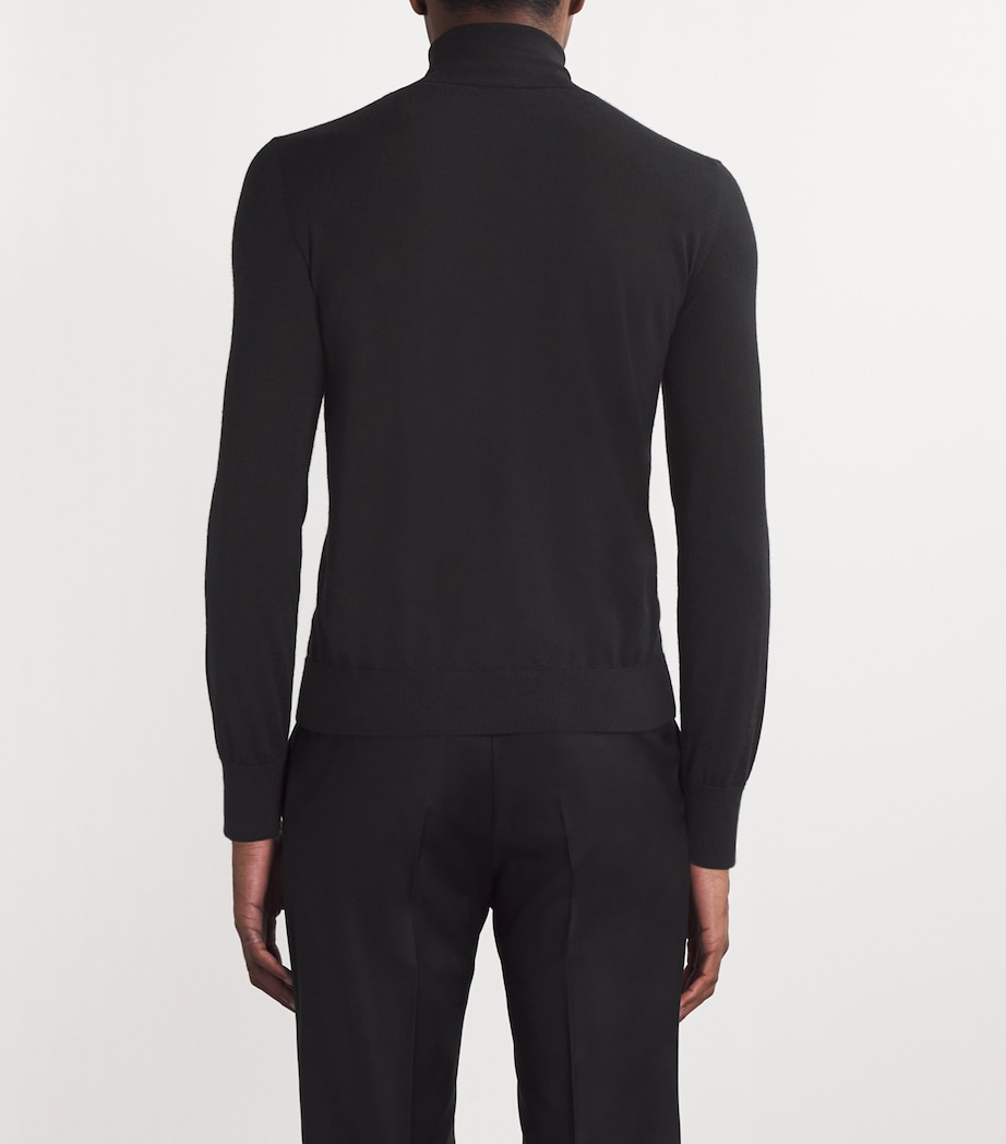 Cashmere-Silk Rollneck Sweater 1000 Image 4
