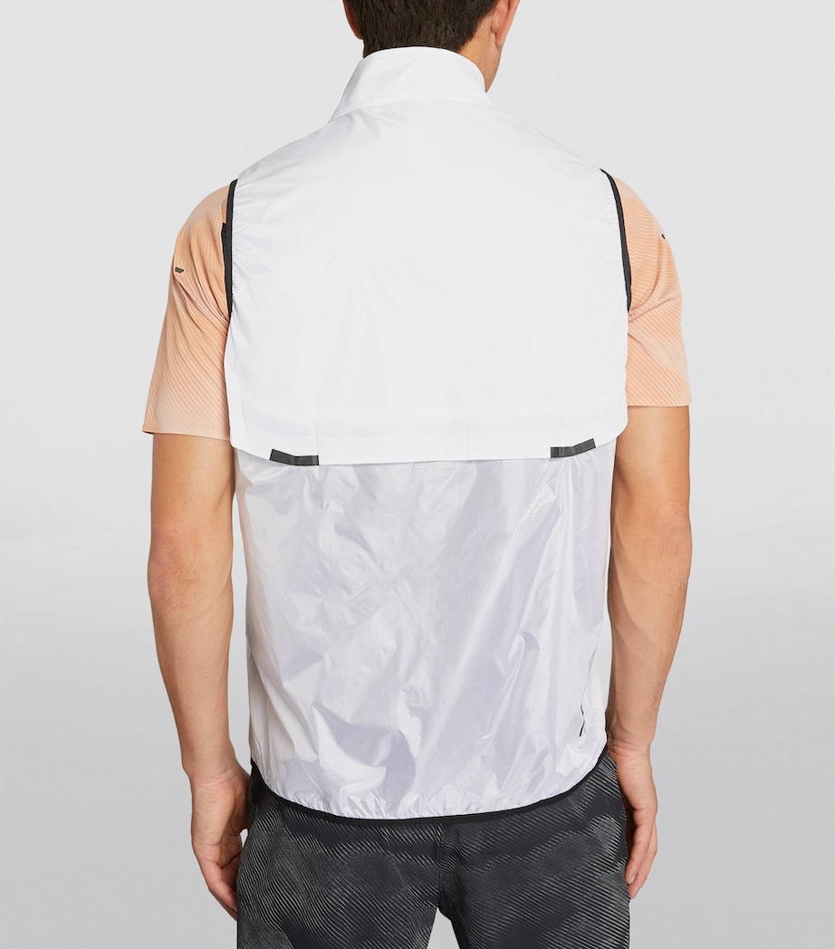 Weather Gilet UNDYED-WHITE | BLACK Image 4