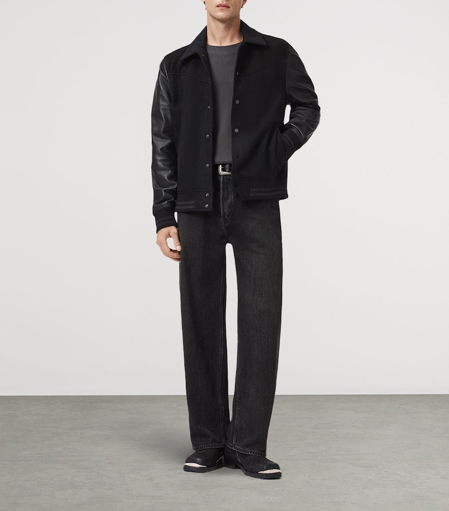 Endleton Bomber Jacket BLACK Image 2