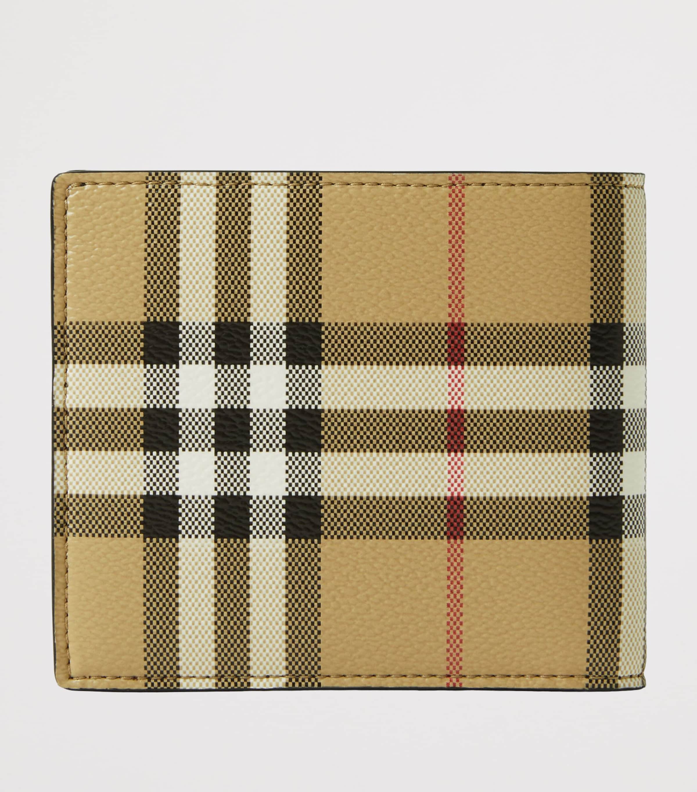 Check Bifold Wallet ARCHIVE BEIGE Image 2