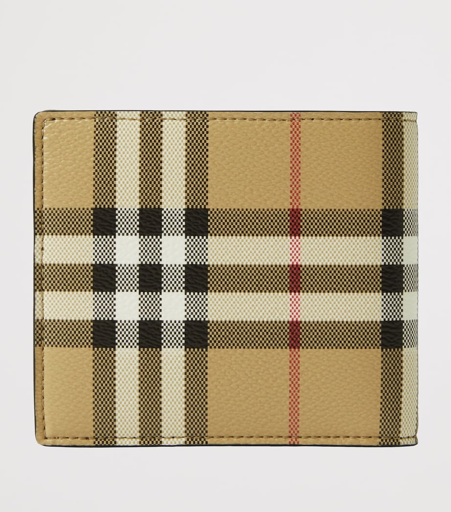 Check Bifold Wallet ARCHIVE BEIGE Image 2