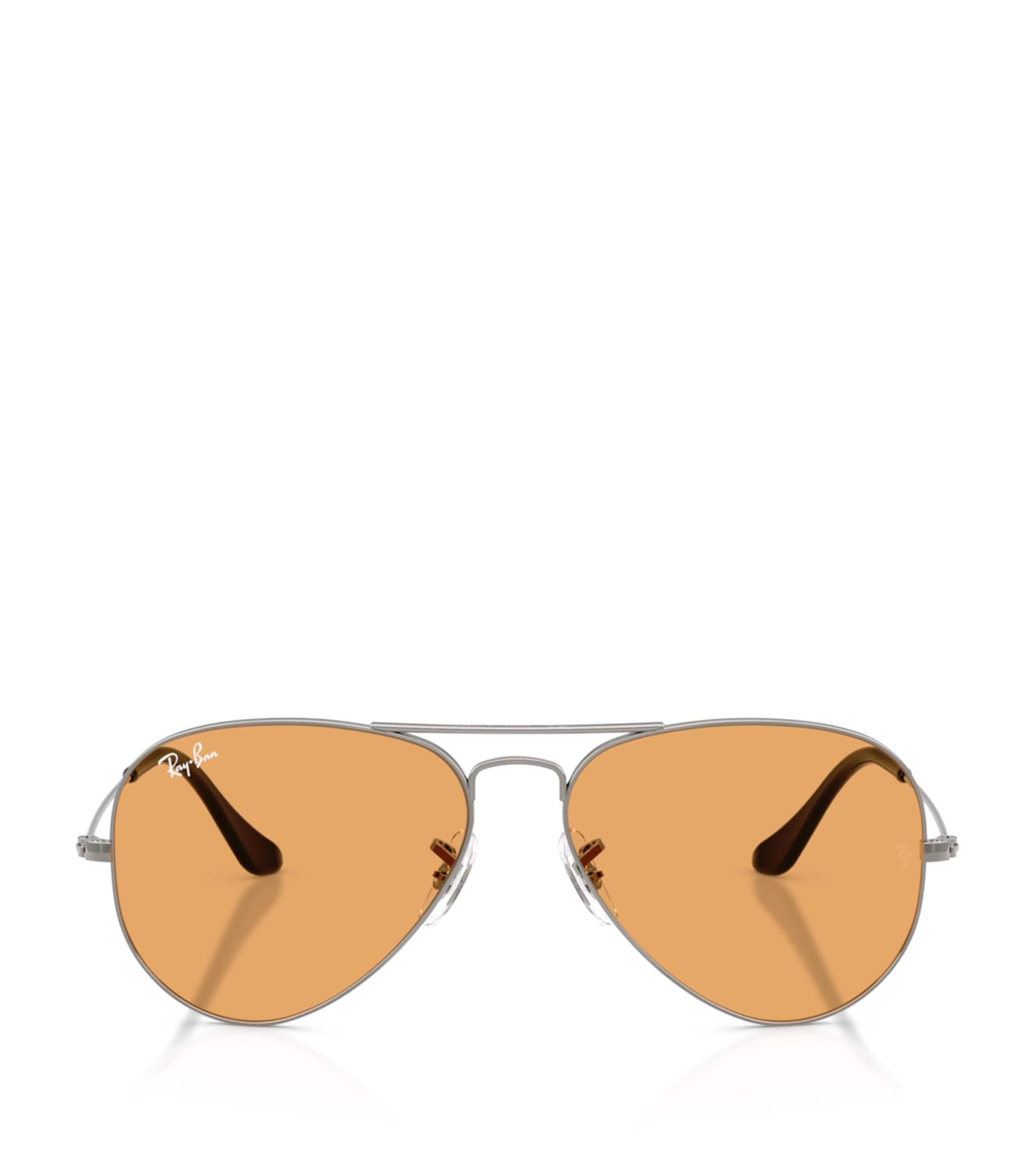 Ray-Ban Aviator Classic Aviator Sunglasses Grey Image 1