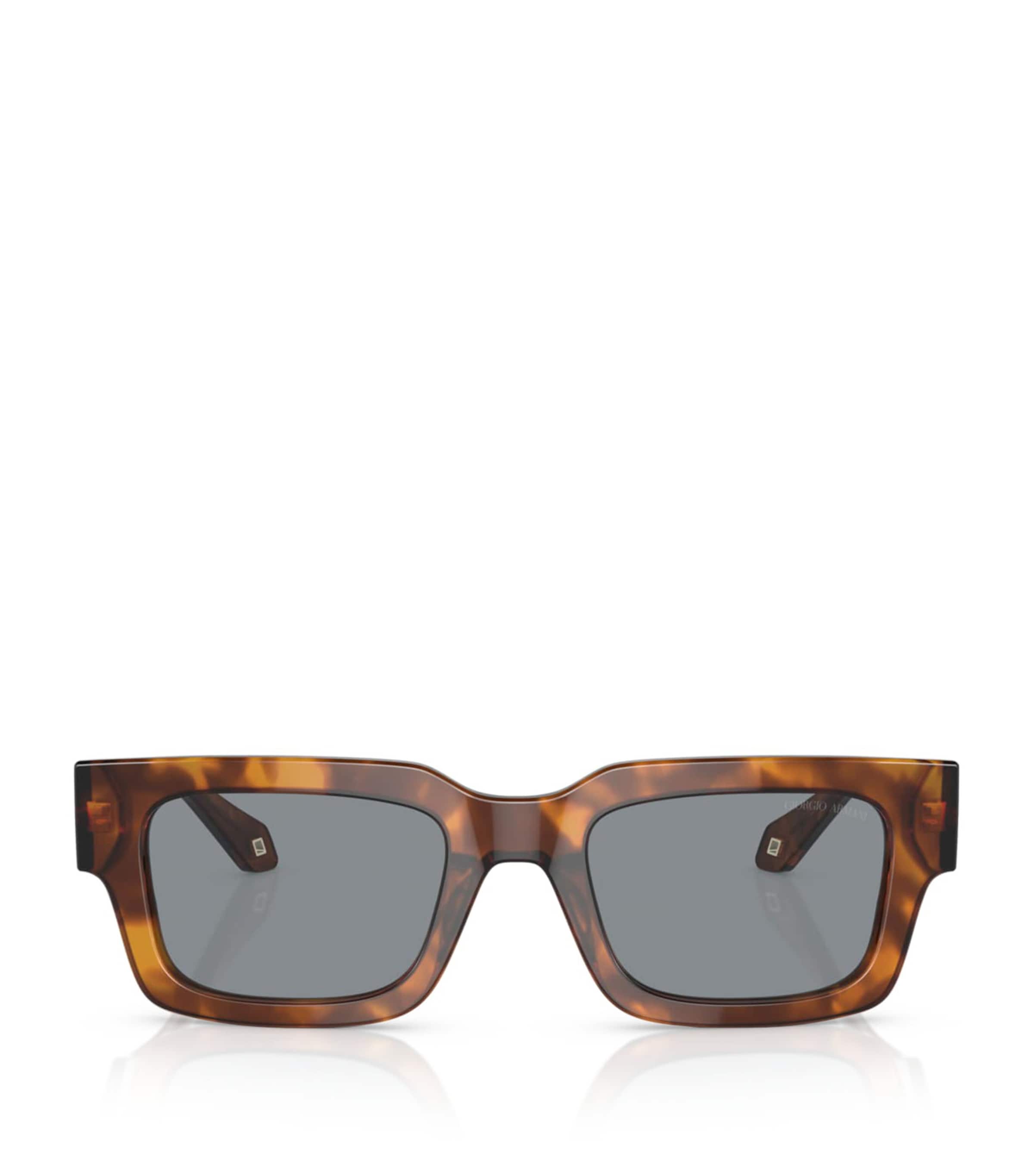 Giorgio Armani Acetate Rectangle Sunglasses Image 1