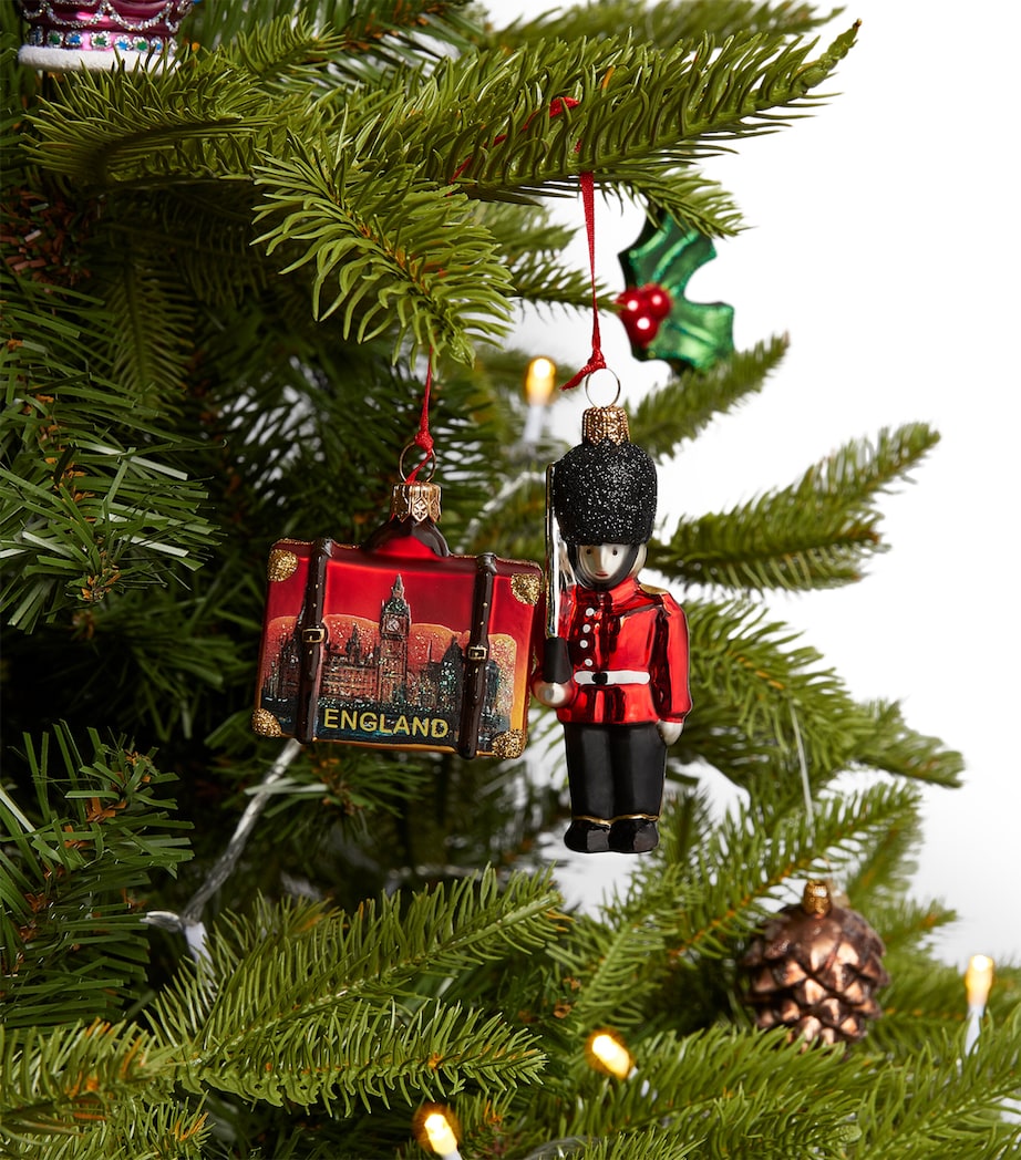 Harrods Guard and Luggage Tree Decoration Image 1