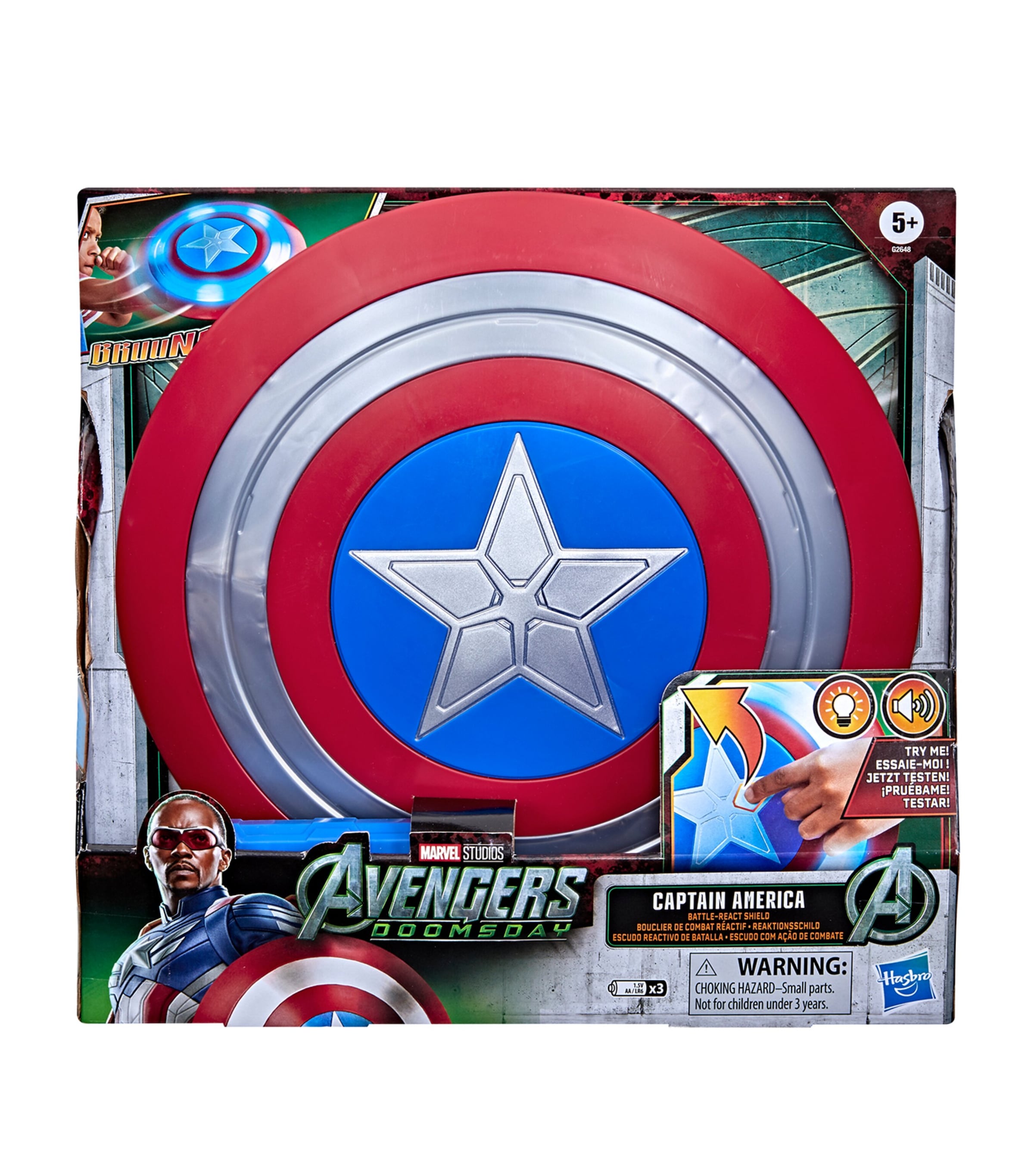 Marvel Marvel Avengers Captain America Battle-React Shield Image 1