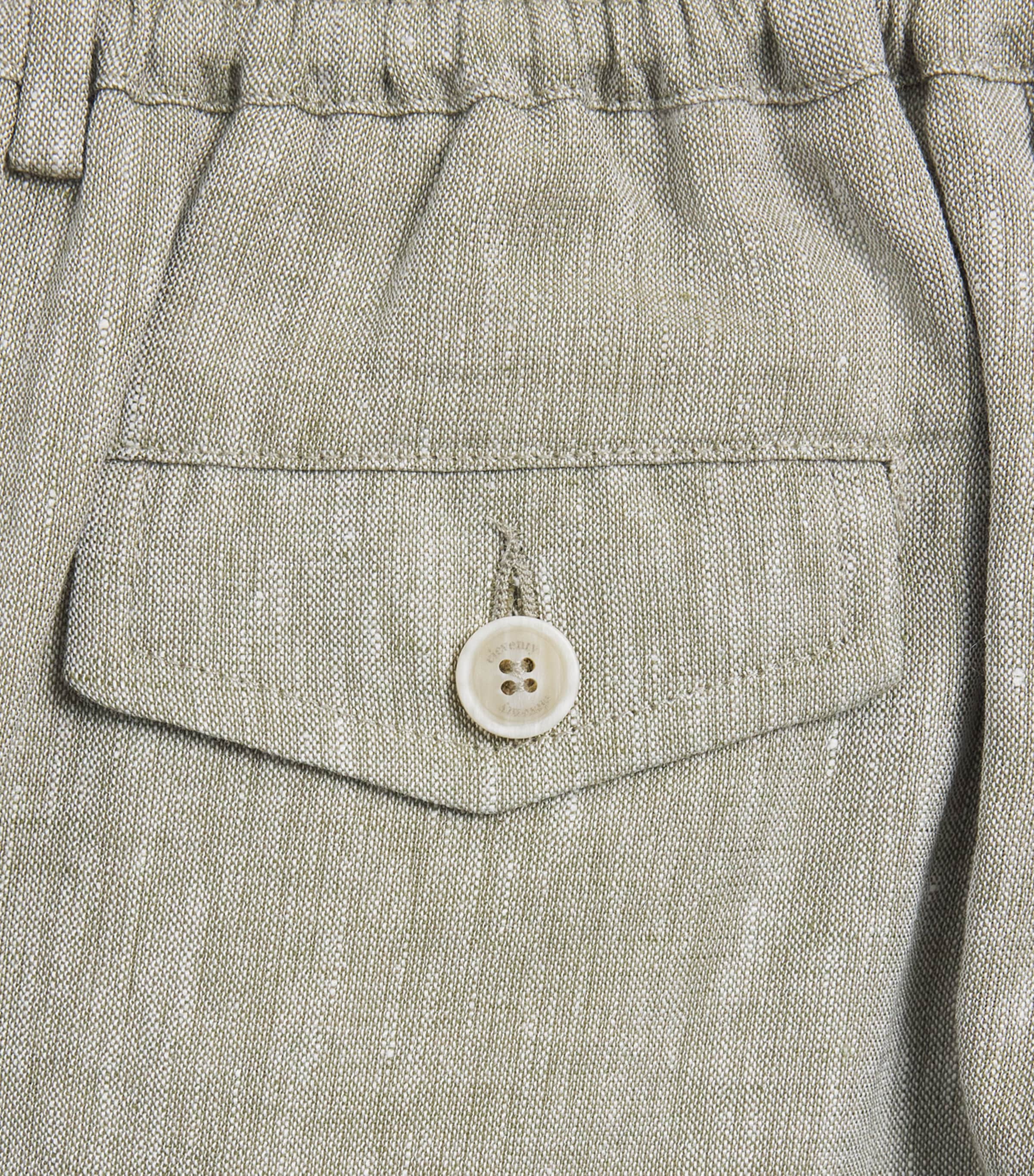 Eleventy Kids Linen-Blend Tailored Trousers (4-16 Years) Image 3