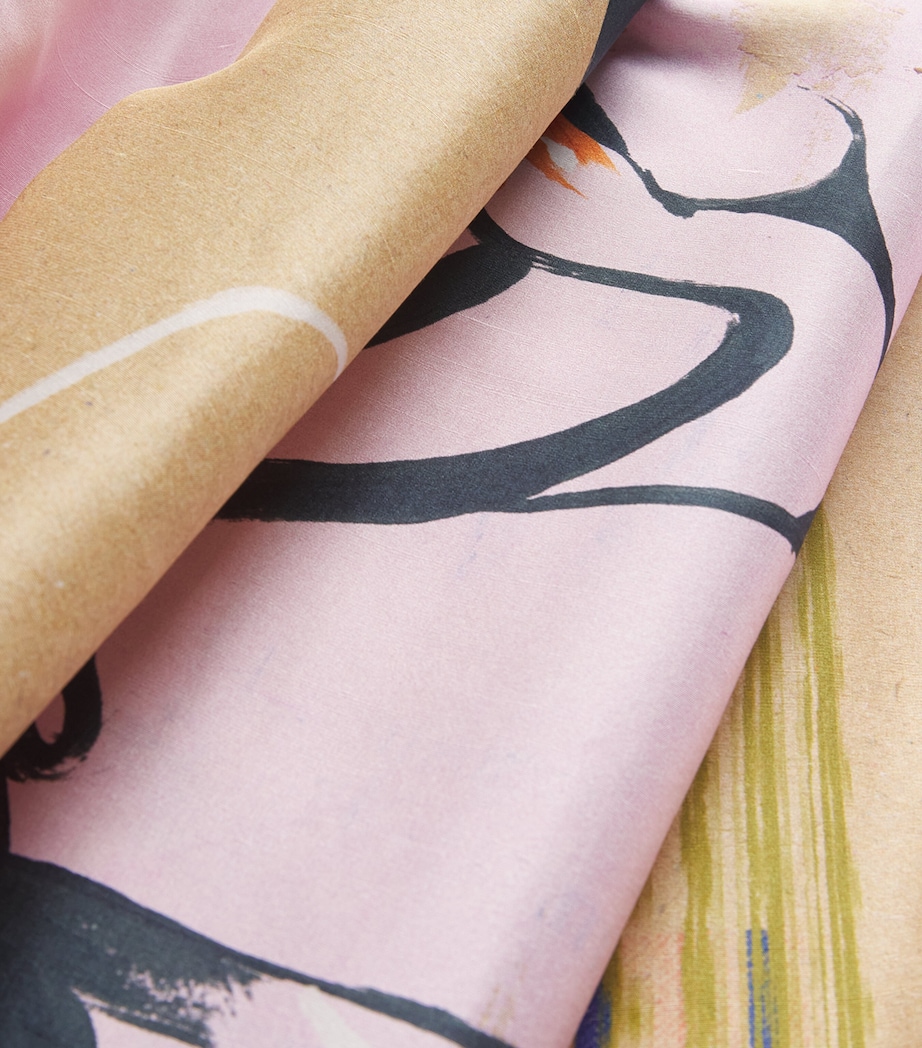 Silk Oshsone Midi Dress DAMASK Image 5