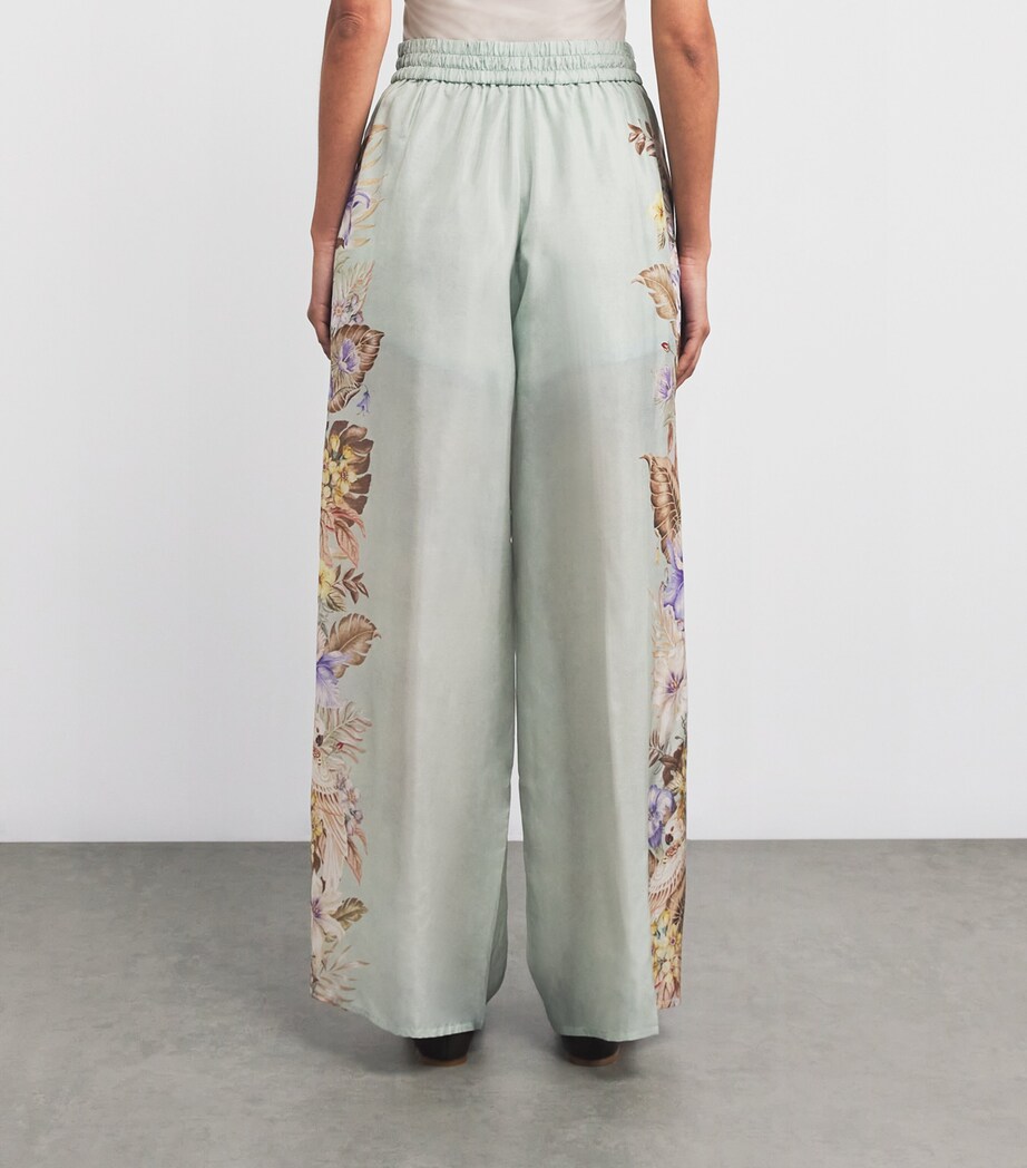 Silk Coco Relaxed Trousers SGMTFL SG MLTI FLORL Image 4
