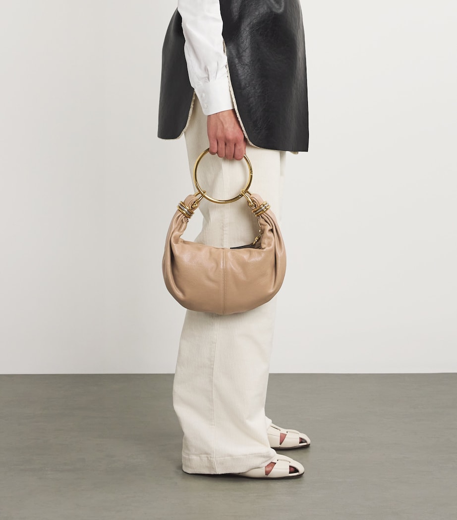 Small Leather Bracelet Bag BOYISH BROWN Image 6