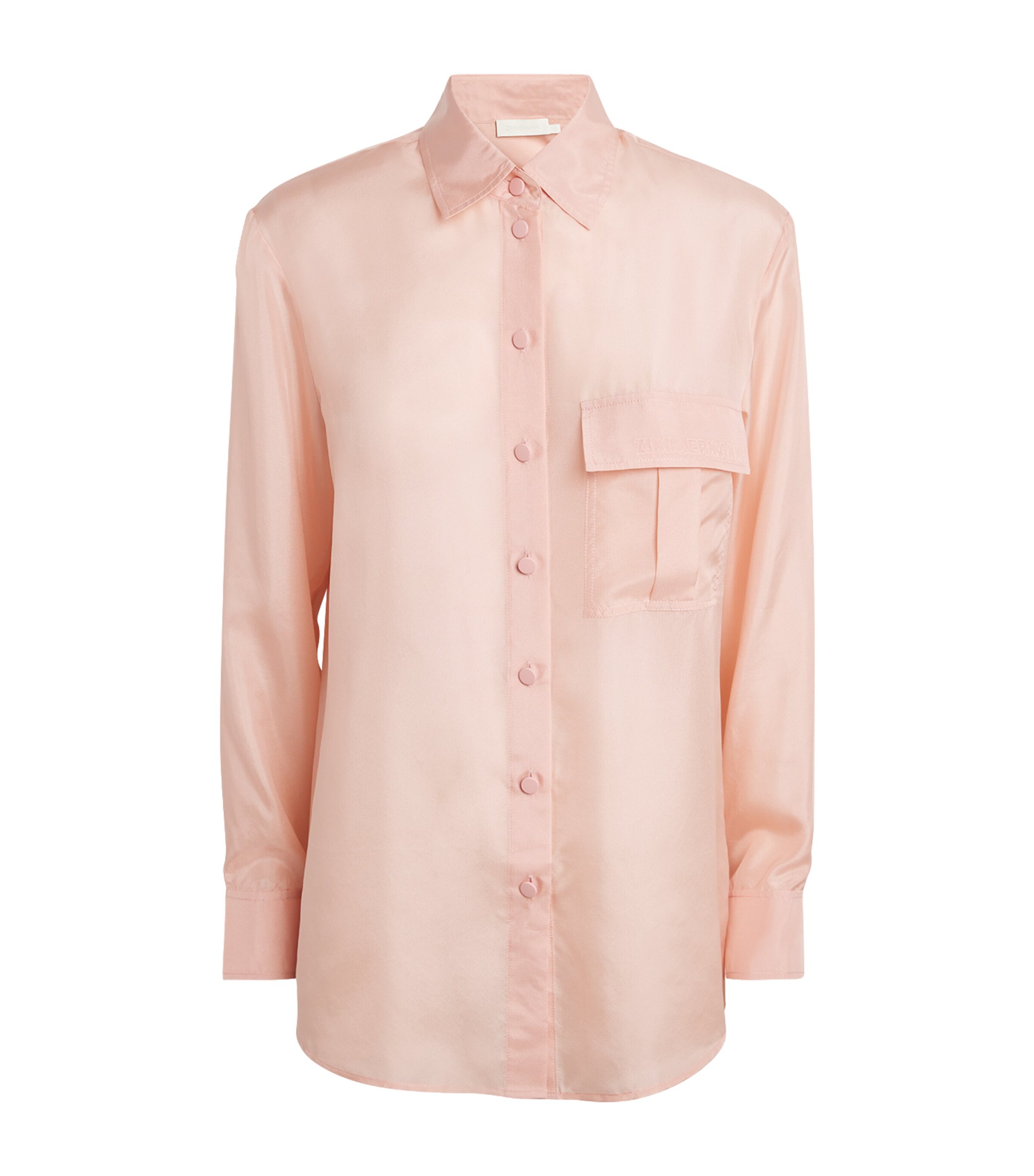 Zimmermann Illuminate Shirt In Pink