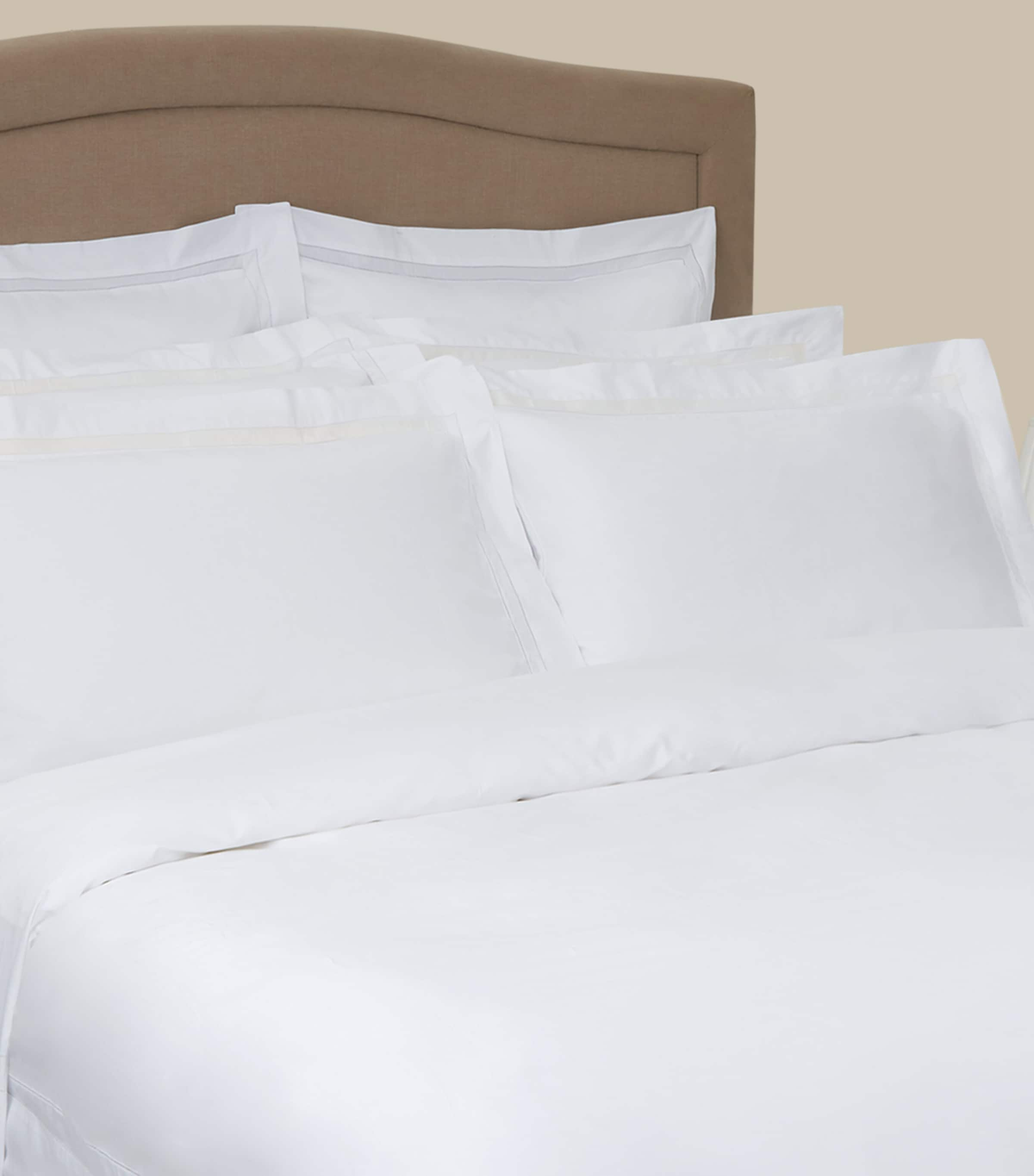 Frette Doppio Ajour Oxford Pillowcase In White