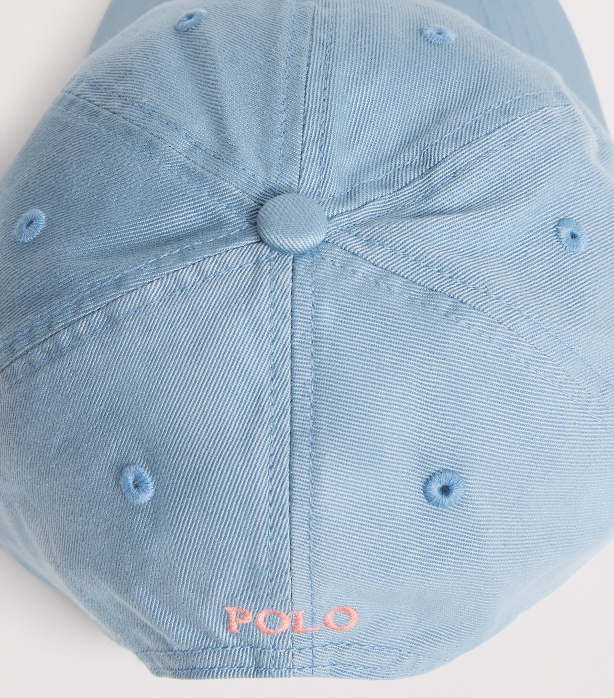 Ralph Lauren Kids Cotton Polo Pony Baseball Cap Vsl Blu Image 4