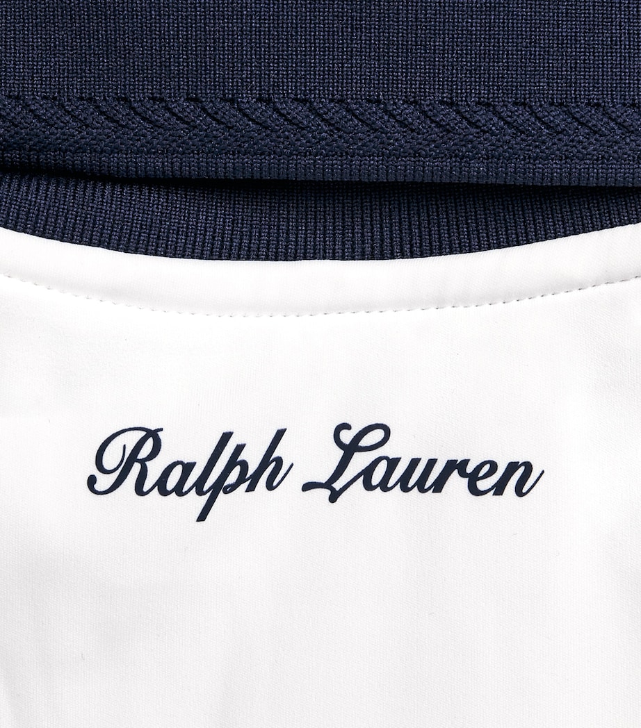 Polo Ralph Lauren Womens x Wimbledon Tennis Dress Crmc White/ref Navy Image 6
