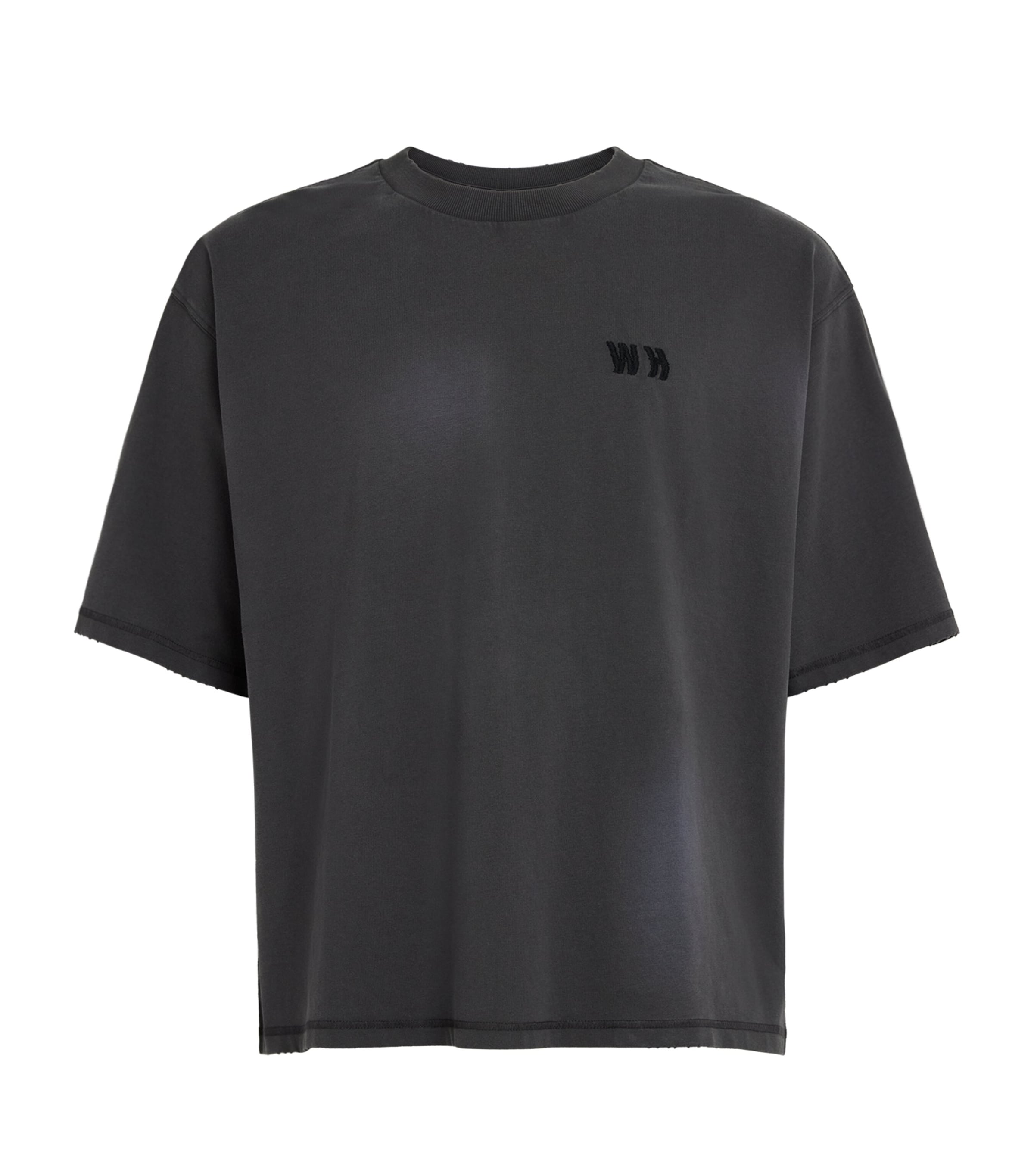 Won Hundred Mens Cotton Houston T-Shirt Asphalt Image 1