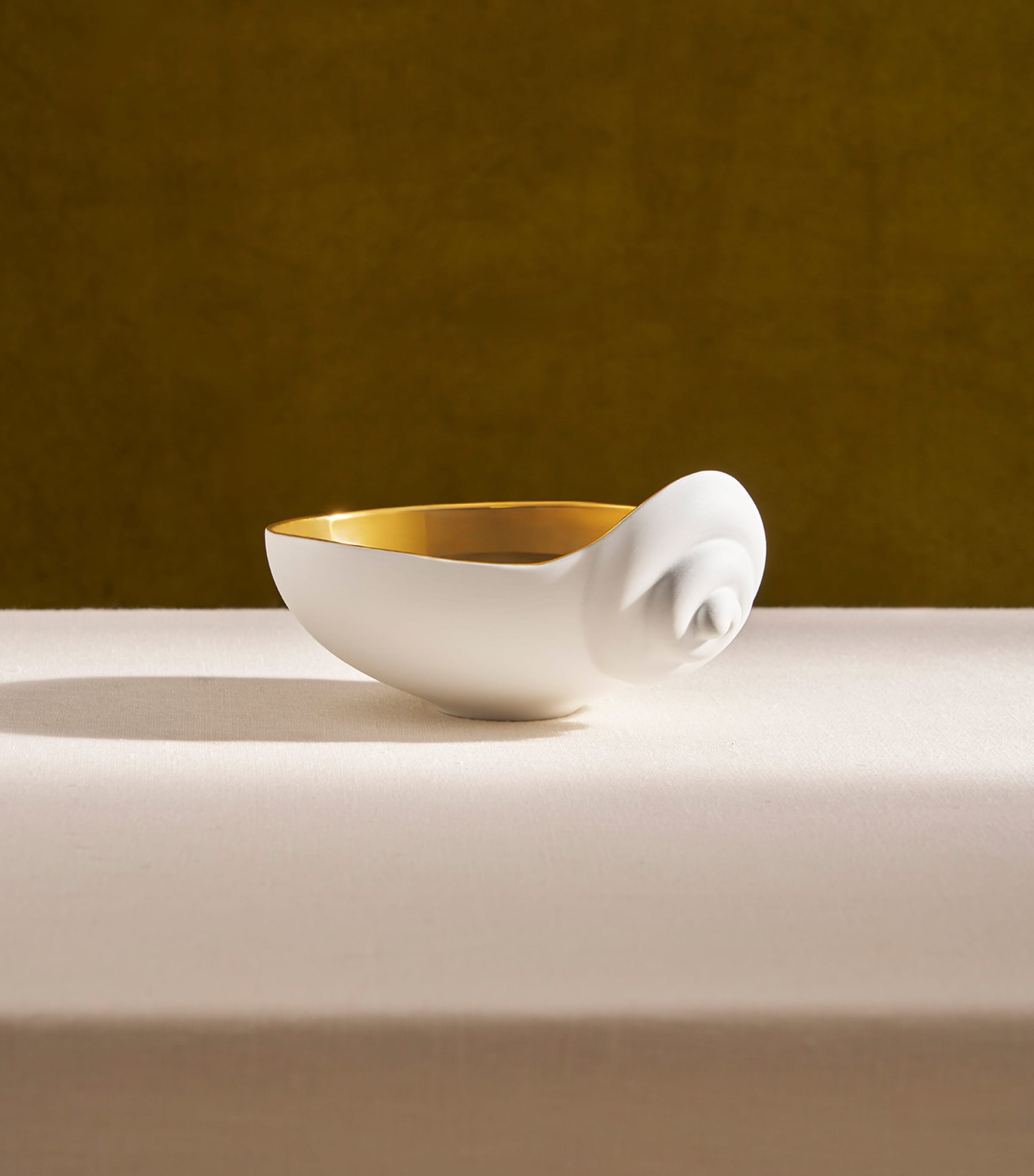L'Objet x Jessica McCormack Small Shell Bowl (10cm) Gold Image 4