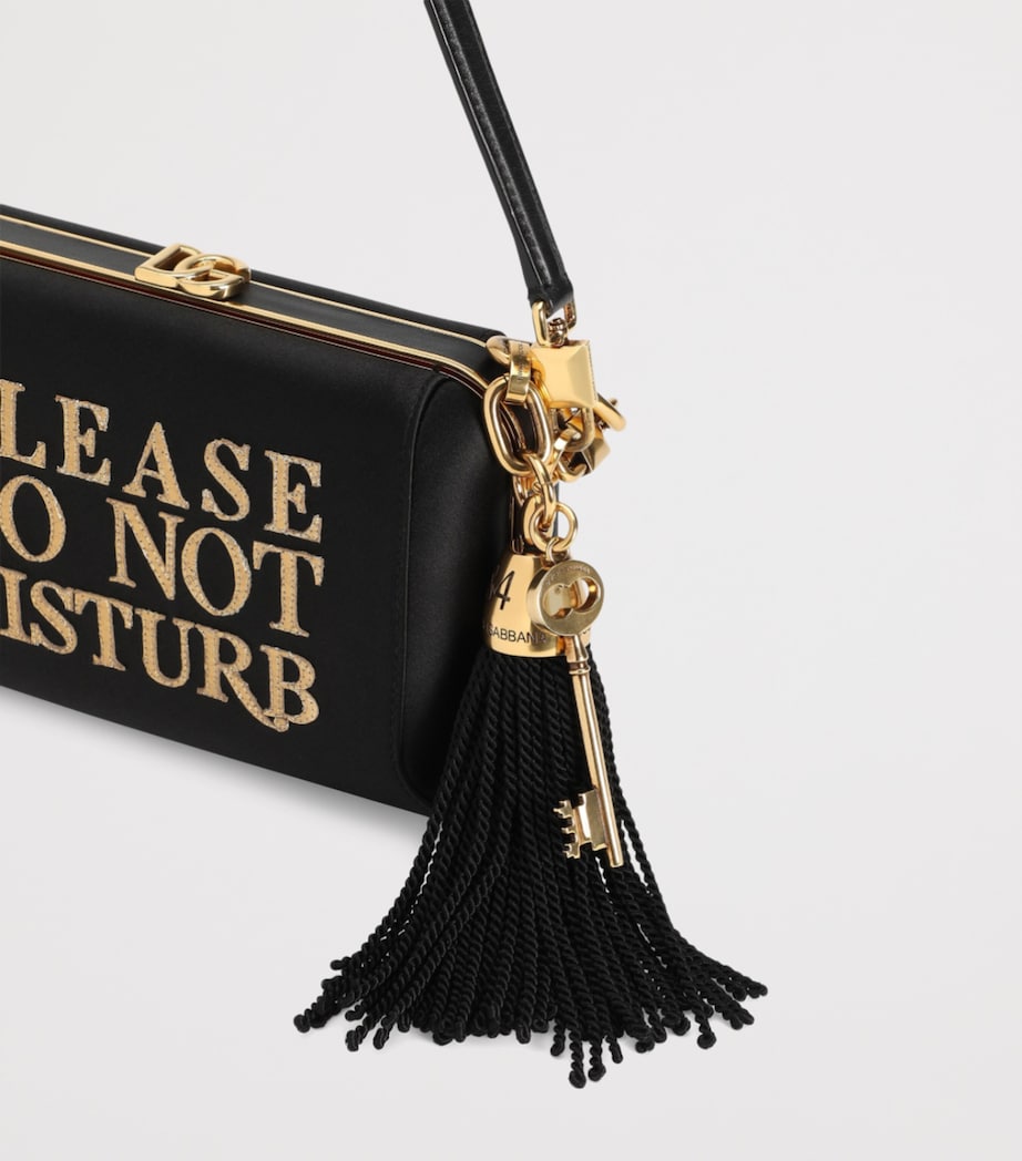 Dolce&Gabbana Do Not Disturb Top-Handle Bag Black/gol Image 5