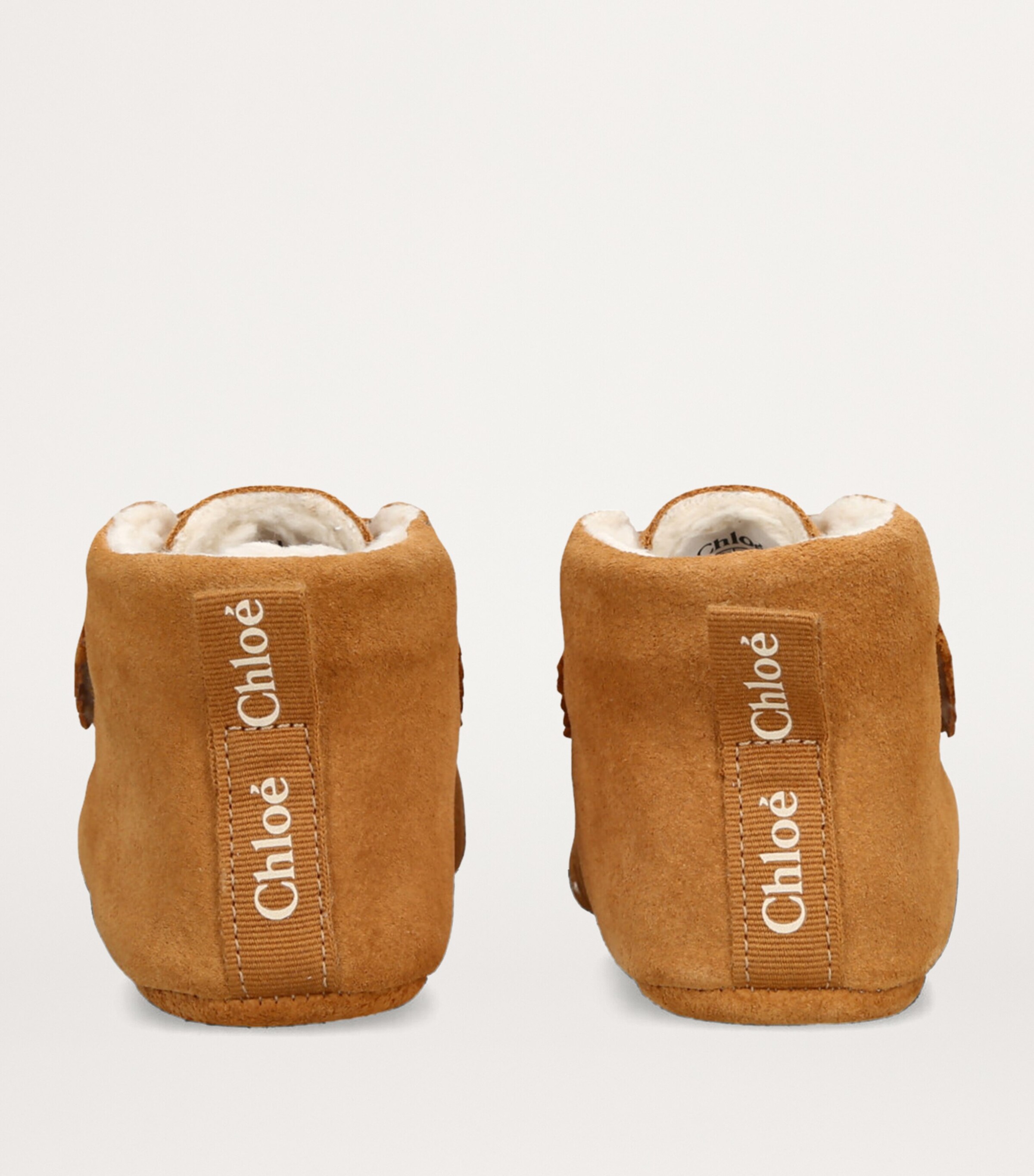 Suede Slippers BROWN Image 2