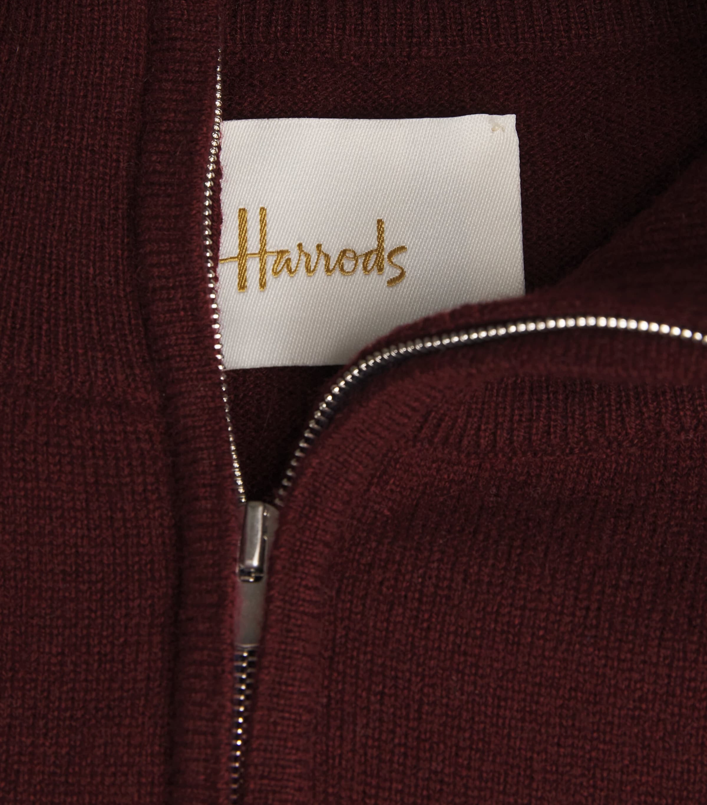 Cashmere Quarter-Zip Sweater PORT Image 5