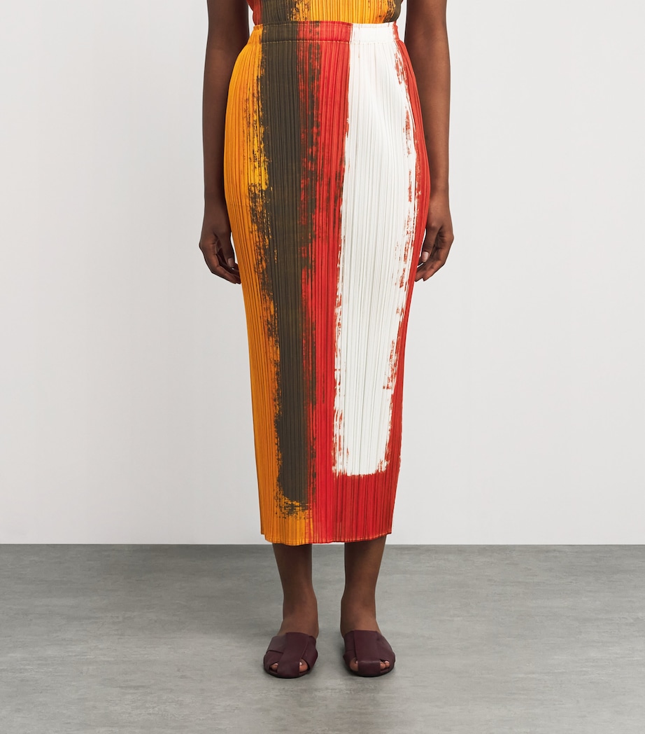 Jump Midi Skirt RED Image 3