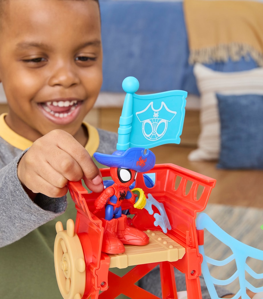 Spider-Man Water-Webs Spidey Island Playset MULTI Image 7