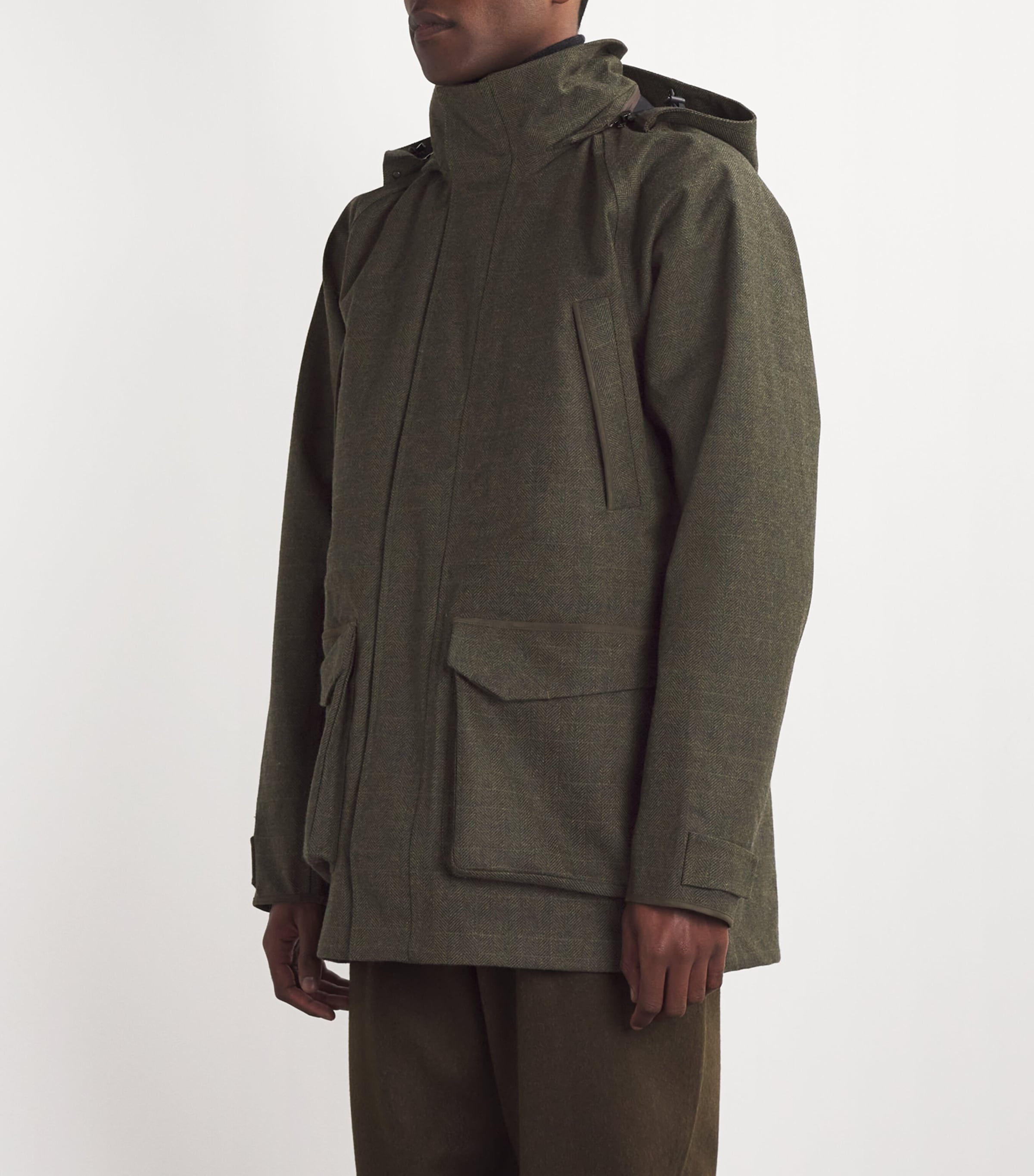 Technical Tweed Yorkshire Field Coat STRATHBEG Image 3