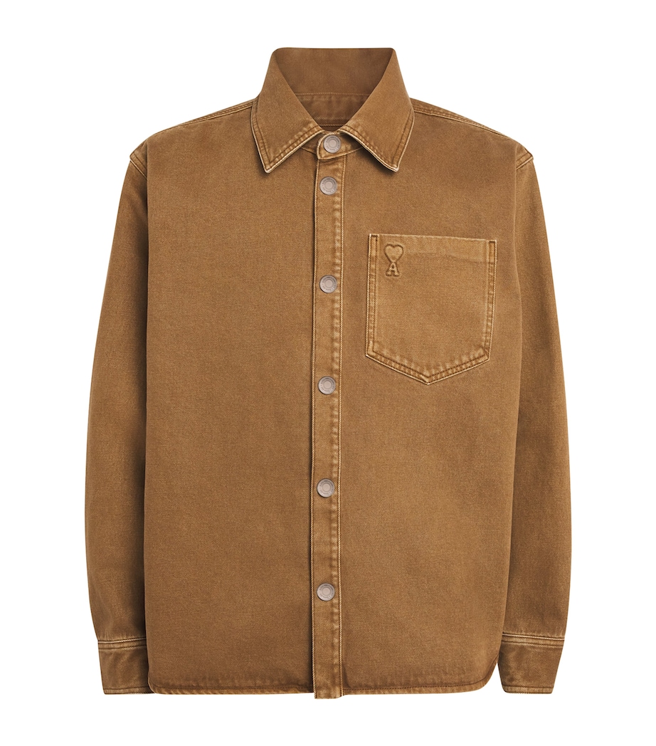 Cotton Ami de Coeur Overshirt 216 - NOISETTE Image 1
