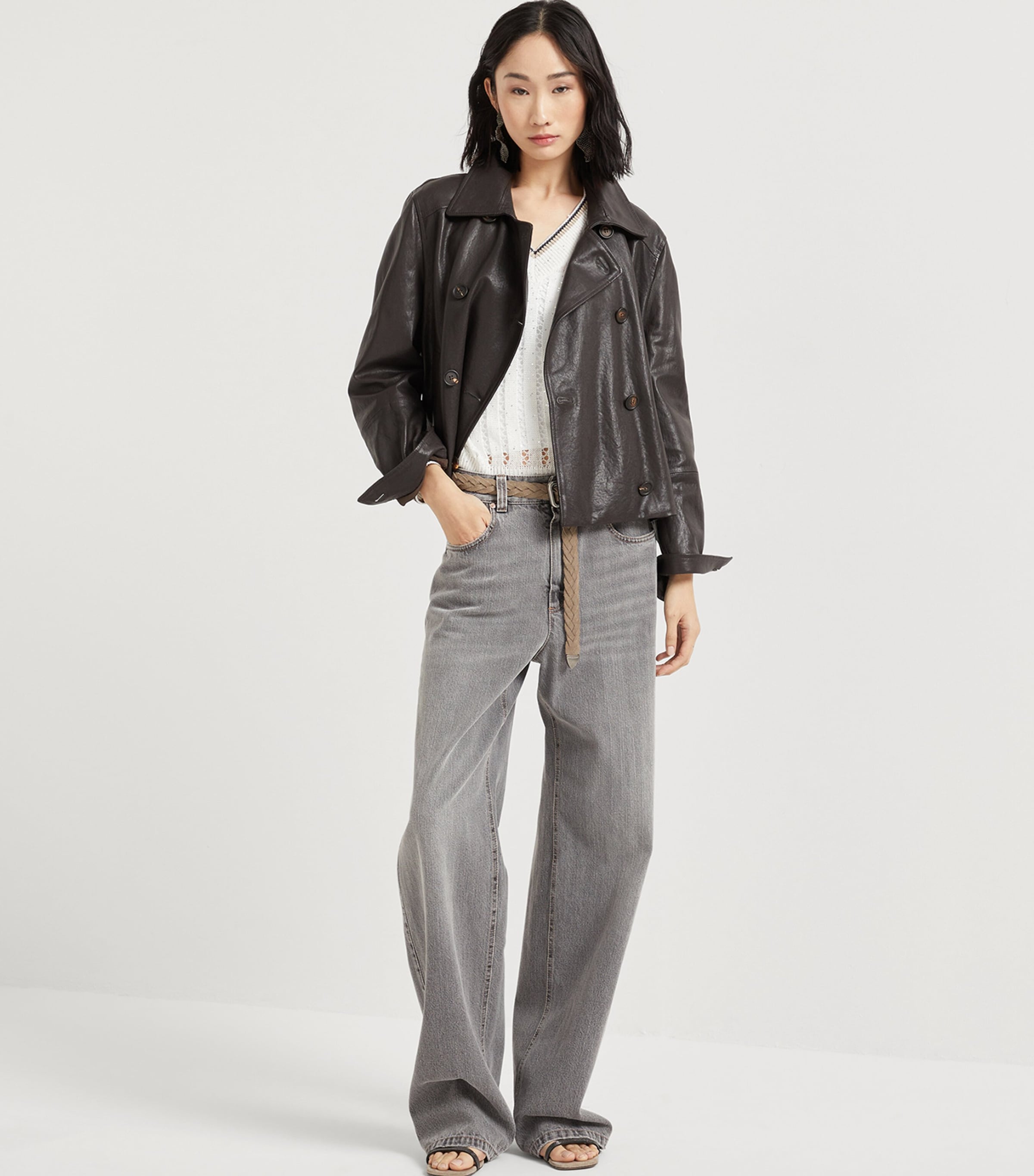 VIP【送料関税込】BRUNELLO CUCINELLI LOOSE DENIM TROUSERS Comfort denim trousers for Man in Medium Denim | Brunello
