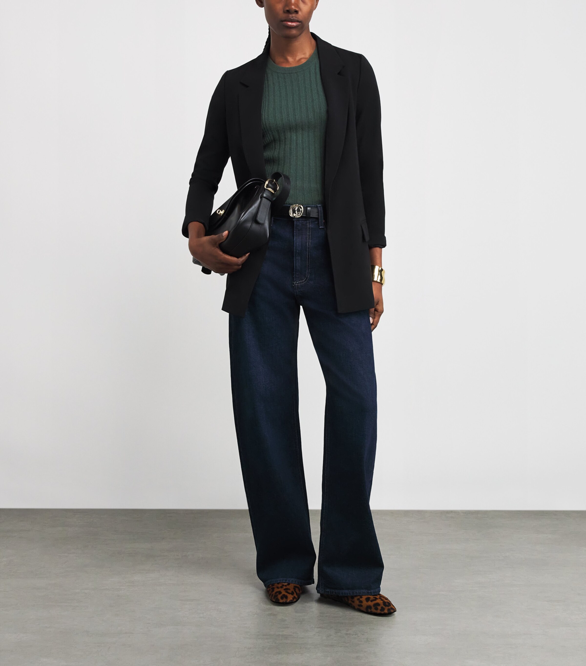 Cashmere Kato Top FERN GREEN Image 2