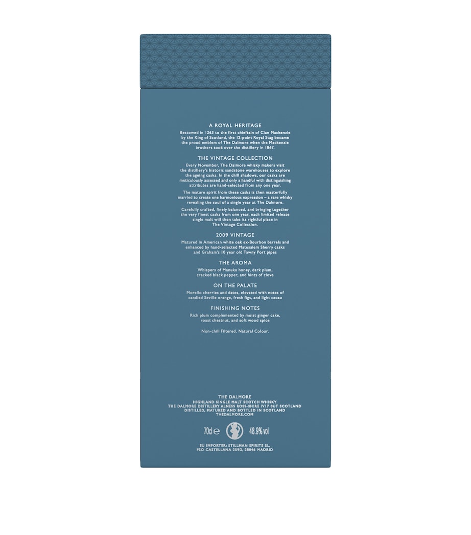 The Dalmore Vintage 2009 Single Malt Whisky (70cl) NO COLOUR Image 4