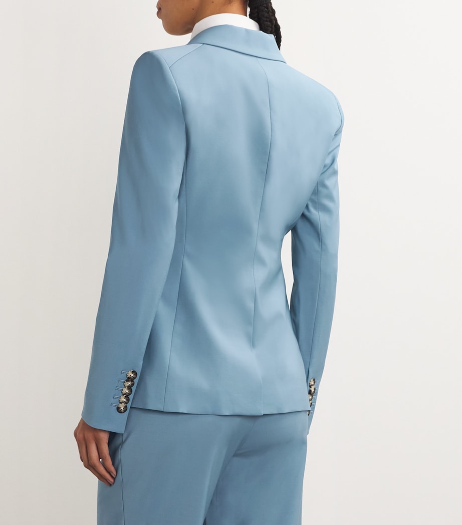 Wool-Blend Miller Dickey Blazer SEA GLASS Image 4