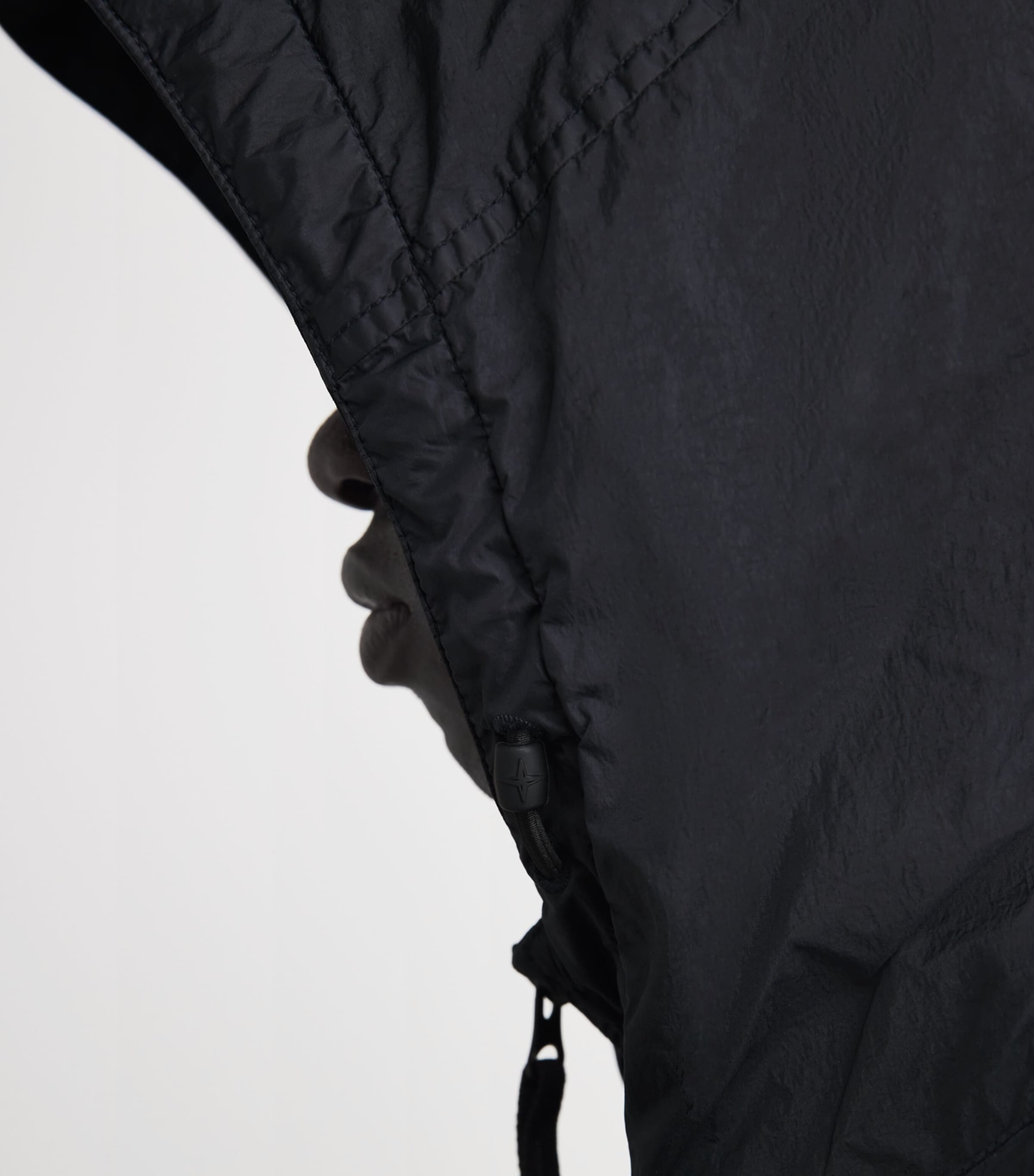 Stone Island Mens Nylon Crinkle Reps Jacket Image 3