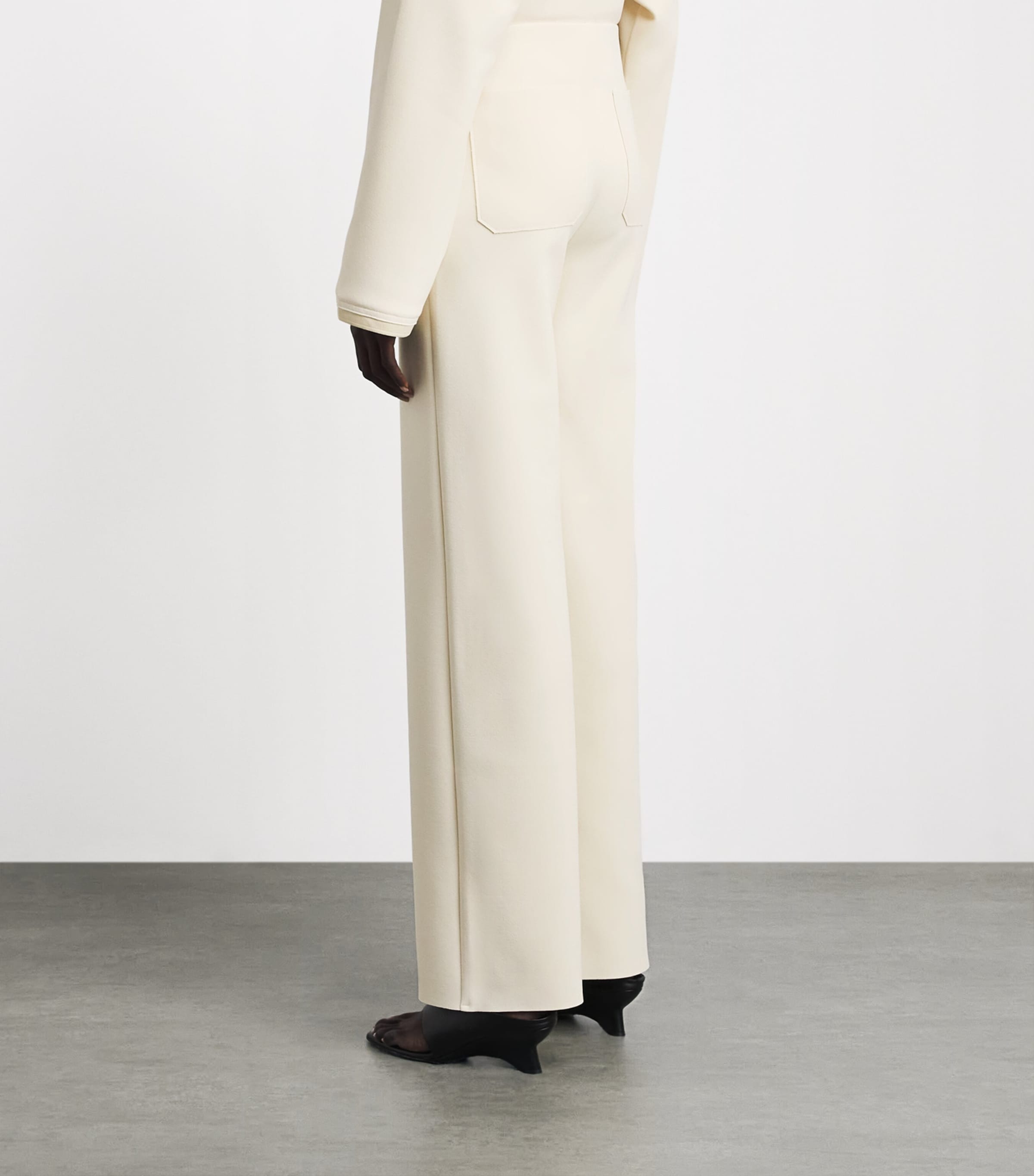 Birrot Womens Lay 2 Straight Trousers Egg Shell Image 5
