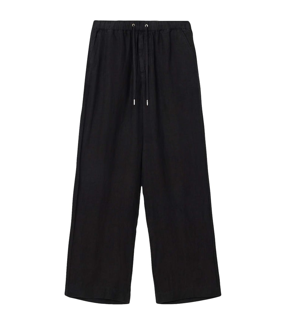 Linen Sharp Trousers SHADED BLACK Image 1