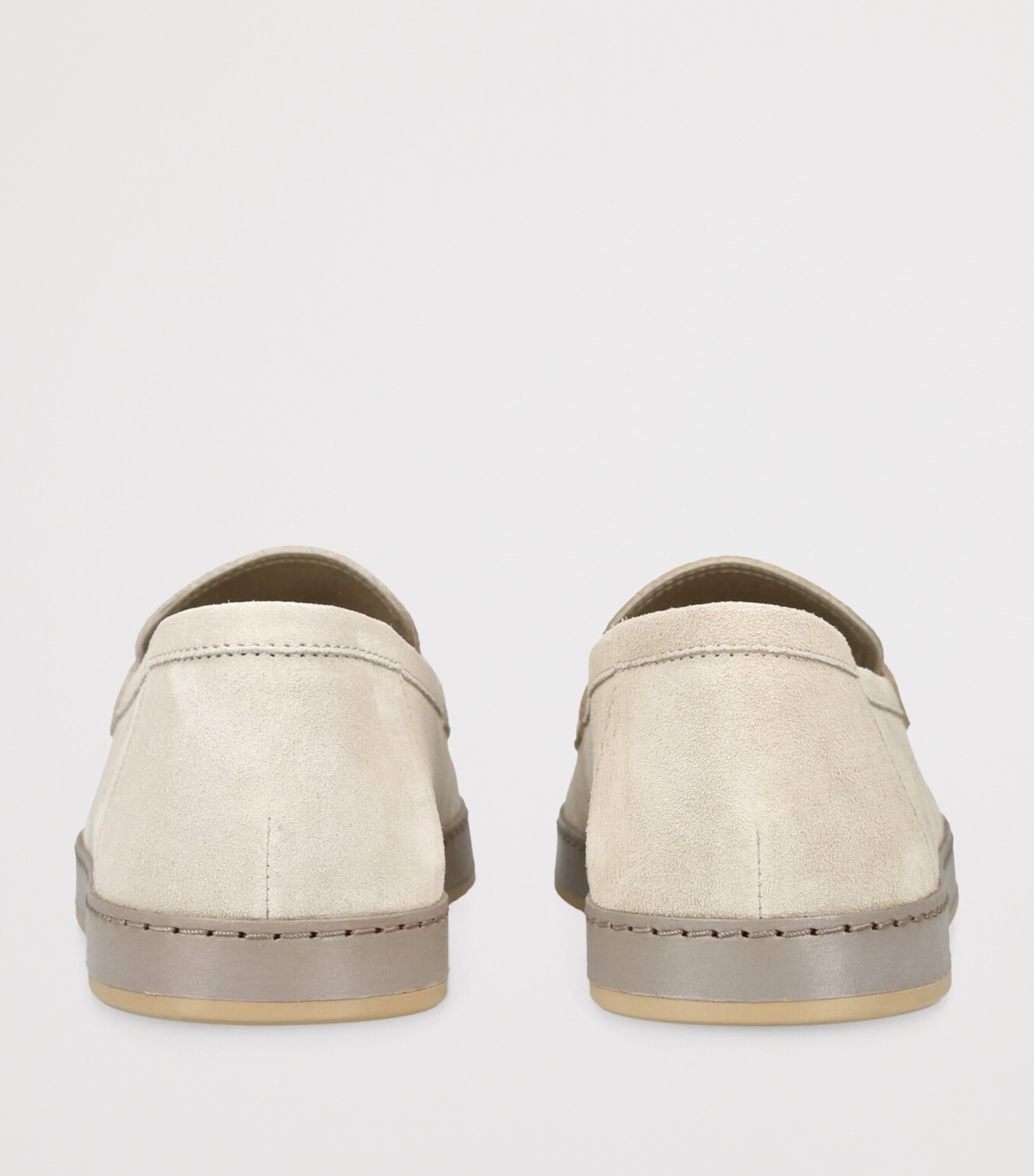 Brunello Cucinelli Suede Loafer Sneakers Beige Image 2
