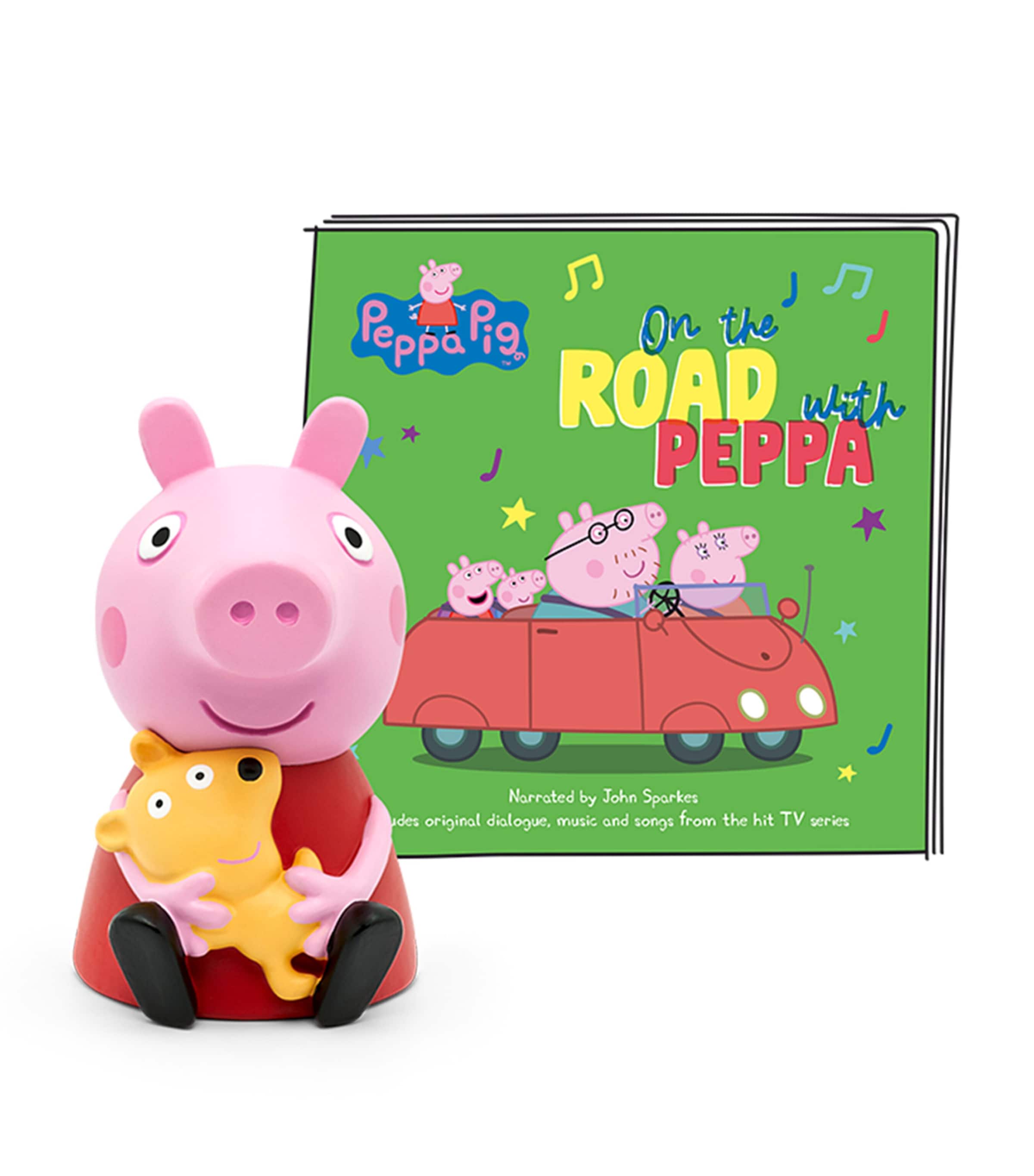 Tonies Peppa Pig: On the Road Audiobook | Toys | Baby & Toddler Toys | Educational Toys | Electronic Toys