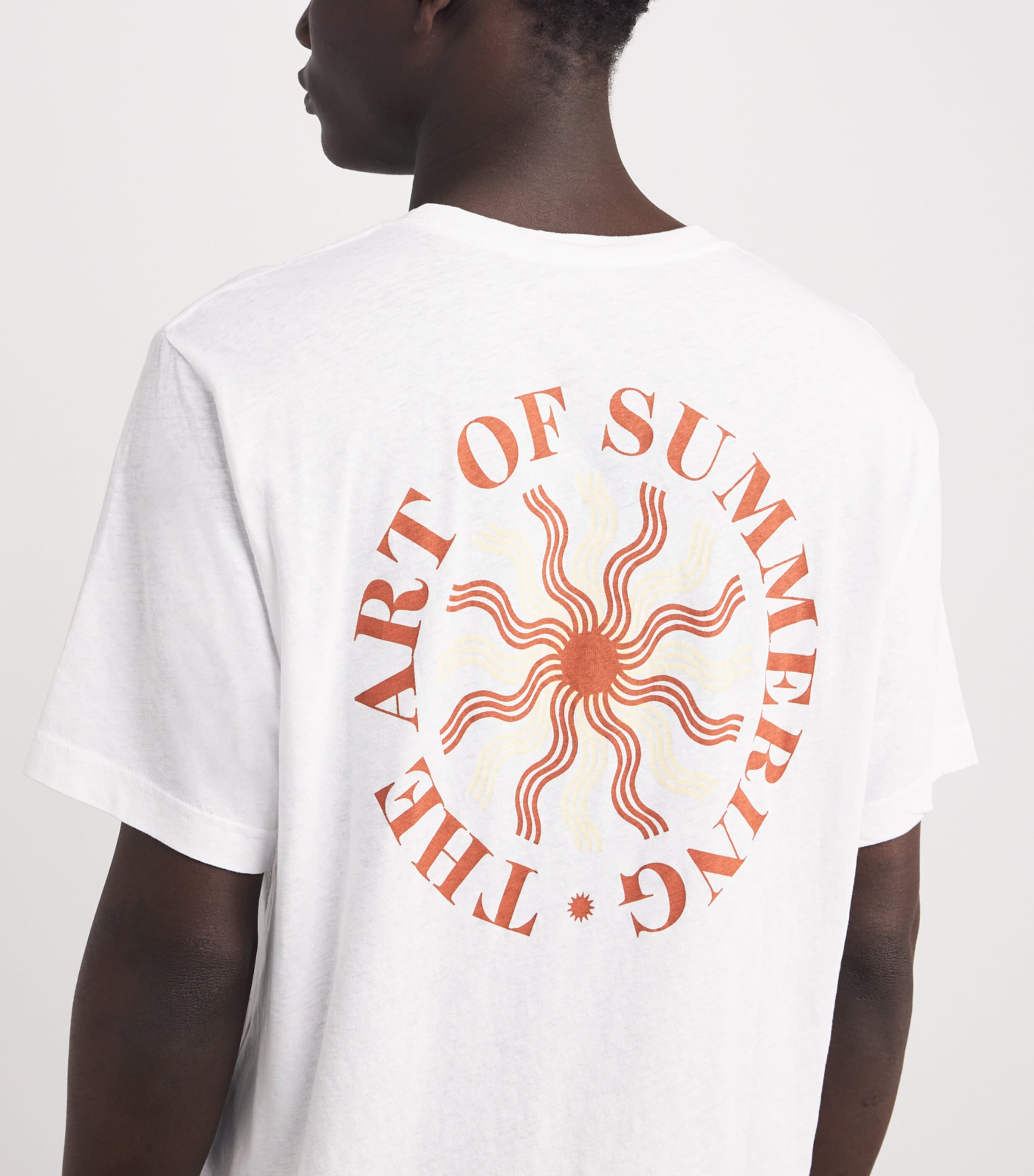 Cotton-Linen Dinis T-Shirt 904-COPPER Image 6