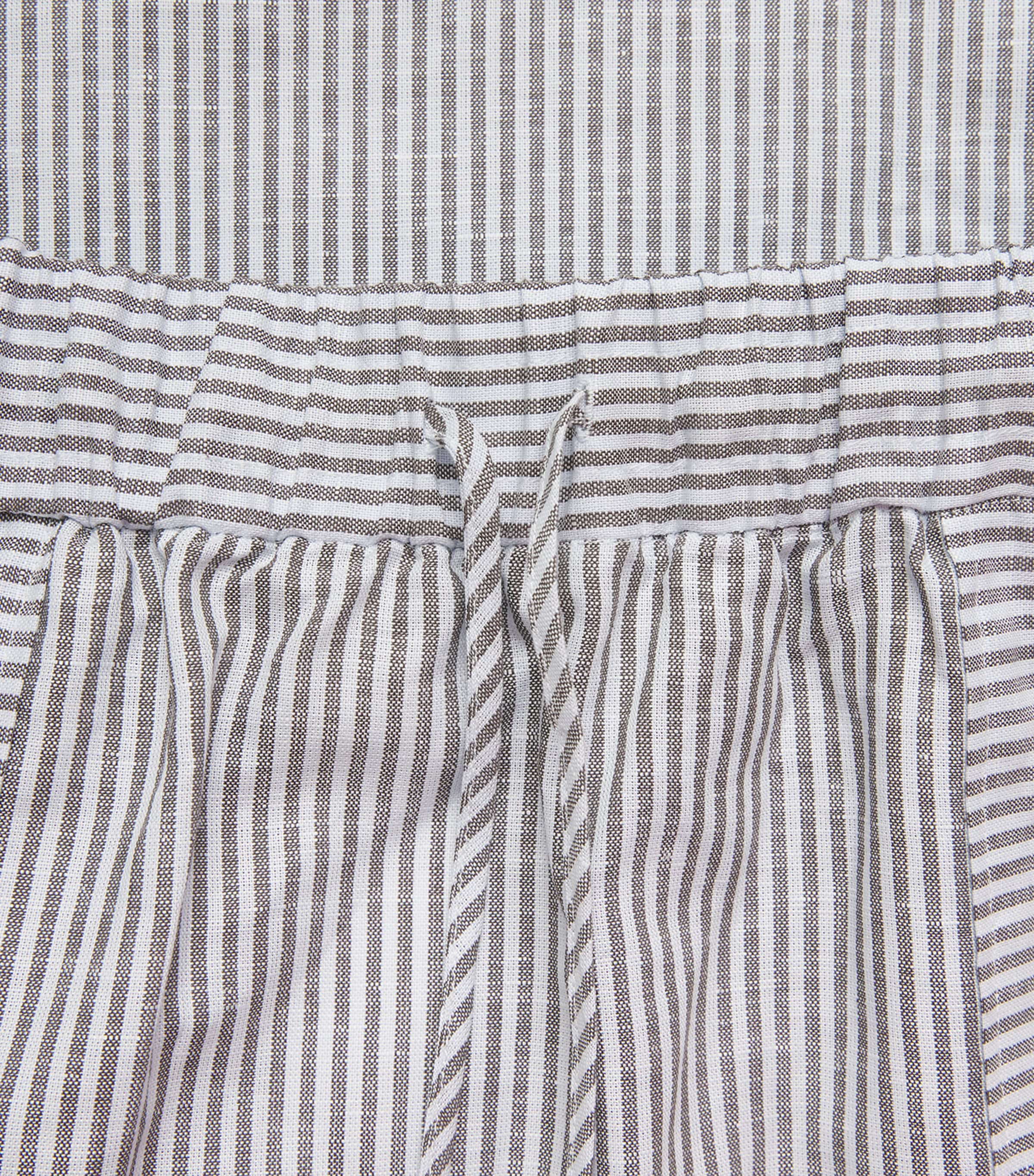 Striped Maxi Skirt 002 SKY BLUE Image 6