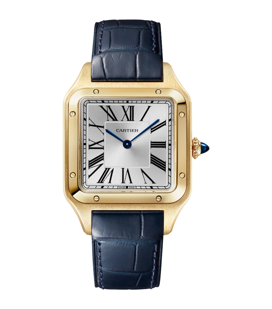 Cartier Large Yellow Gold Santos-Dumont Watch 31.4mm Yellow Gold Image 1