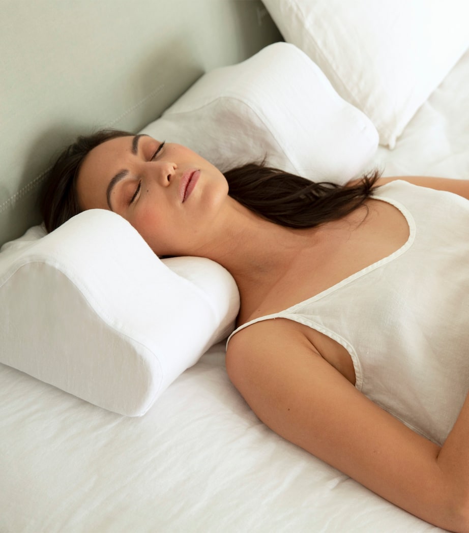 HYOUMANKIND Linen Back Sleep Pillowcase (32cm x 57cm) White Image 5