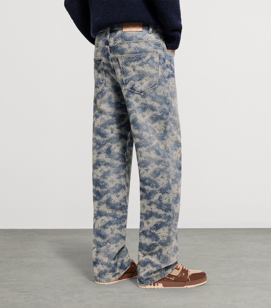 Denim Skate Trousers INDIGO BLUE Image 3